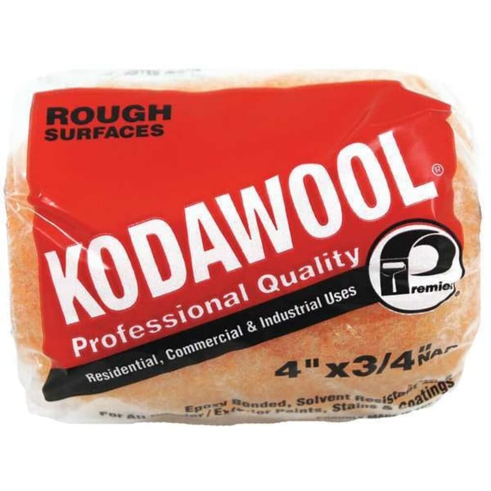 Premier  4 Paint Roller Cover 3/4 Nap Polyester/Knitted Wool 4KW2-75