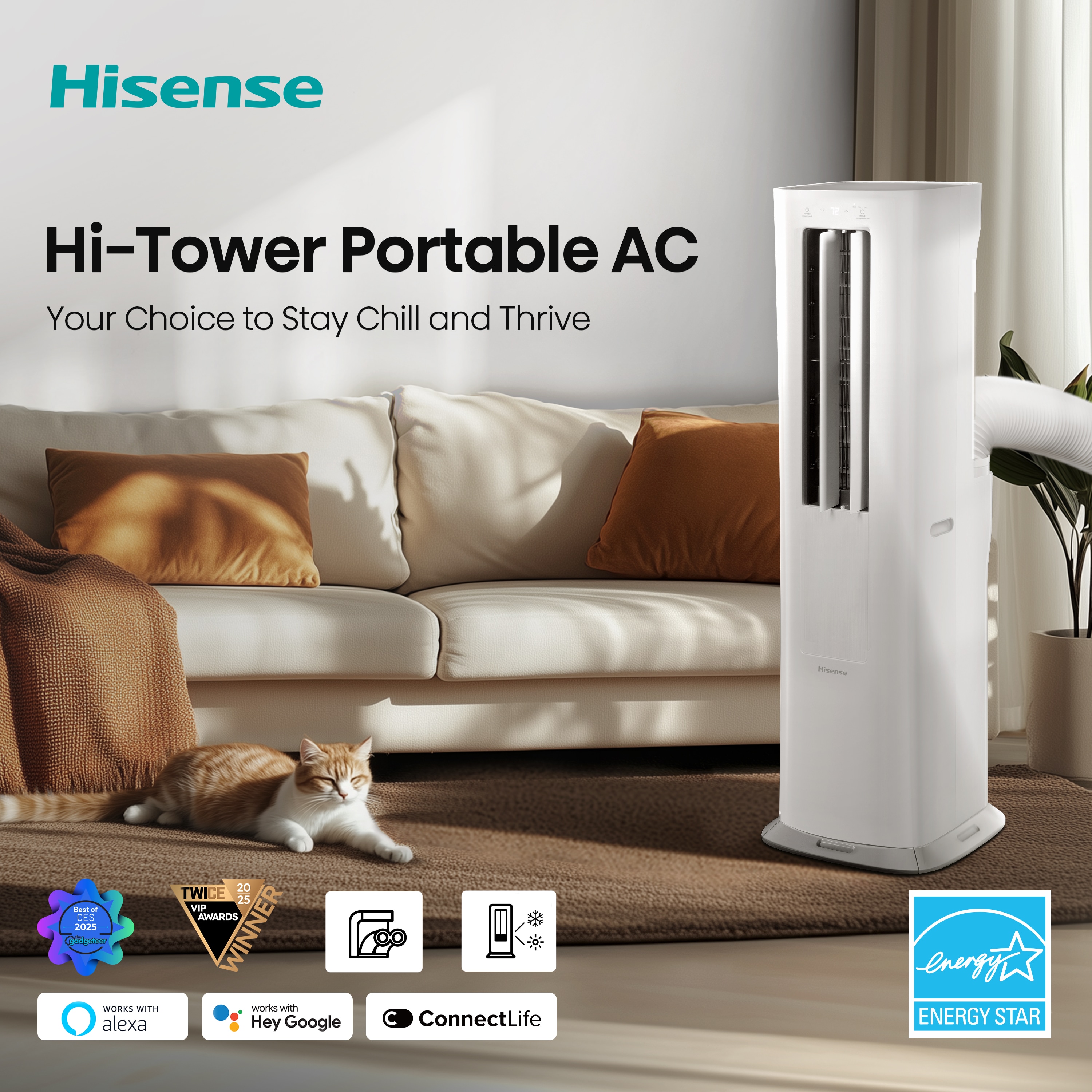 Hisense APT0825UW1WD Portable-Air-Conditioners - View #3