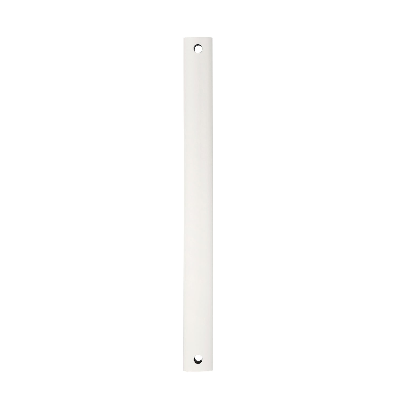 Arranmore Lighting & Fans AR-12WH 12-in Matte White Steel Indoor/Outdoor Angle Mount Capable Ceiling Fan Downrod adapter Downrod