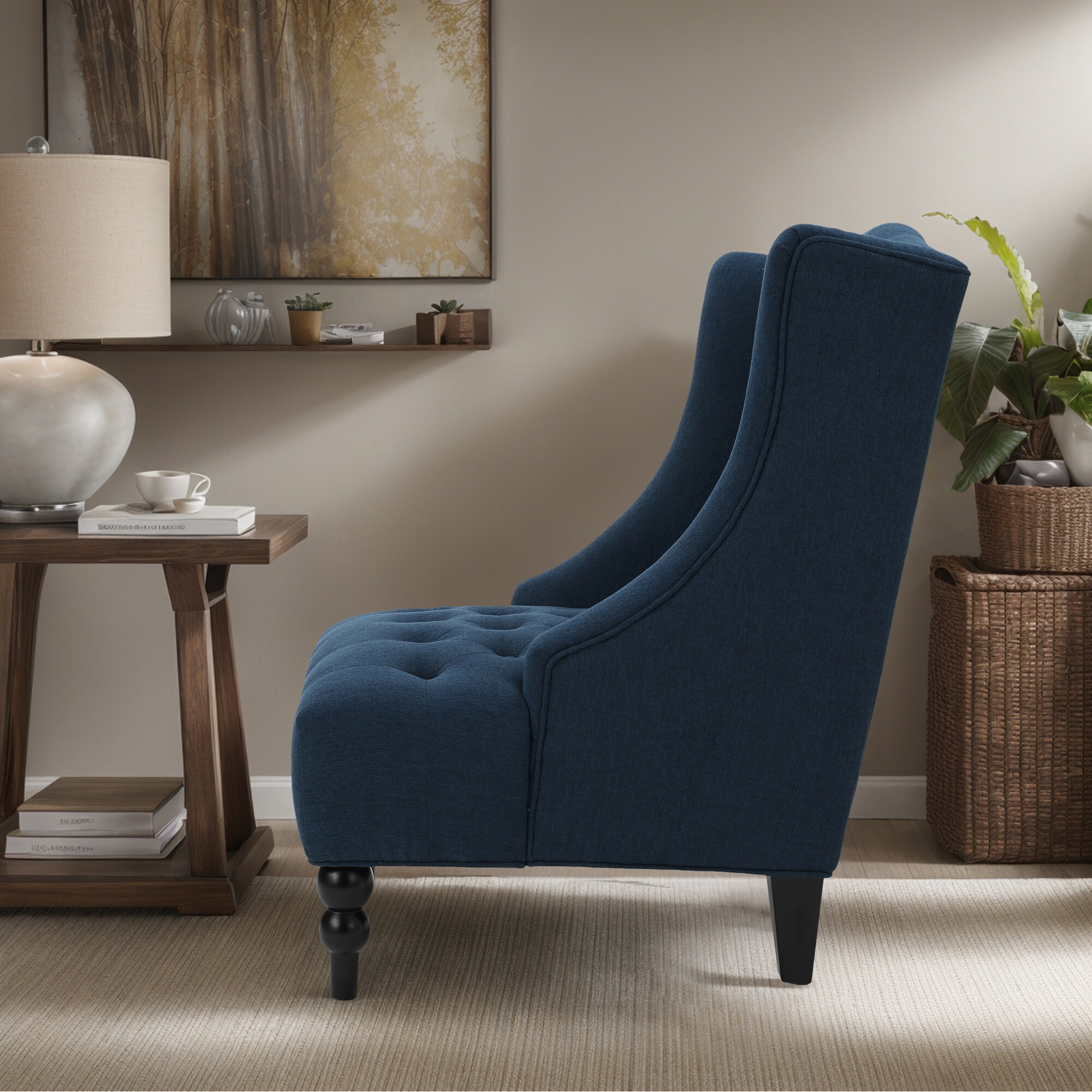 Hrinhom HC-W2005-NAVY BLUE chairs - View #3