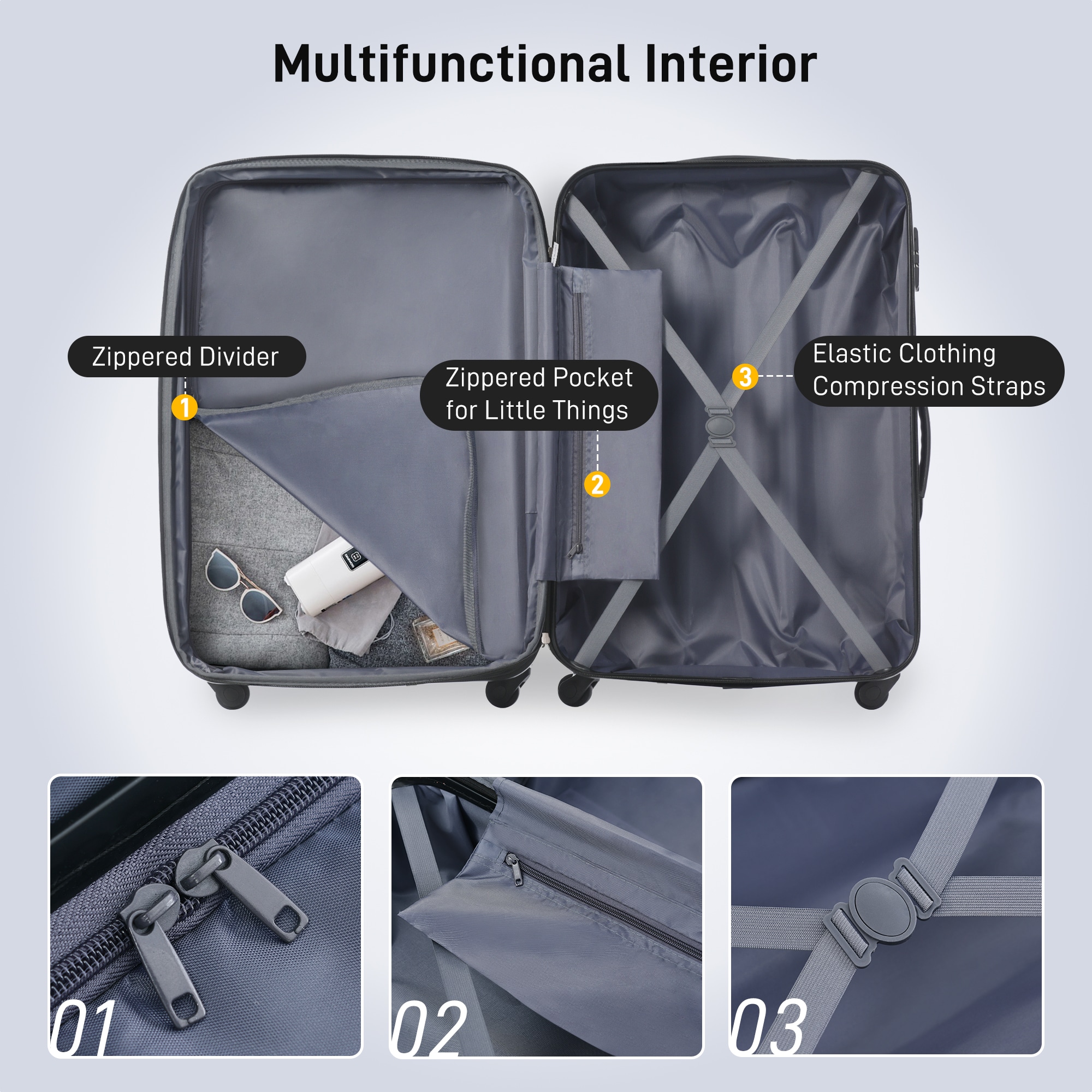 Flynama L-310249AAH Luggage-And-Luggage-Sets - View #4