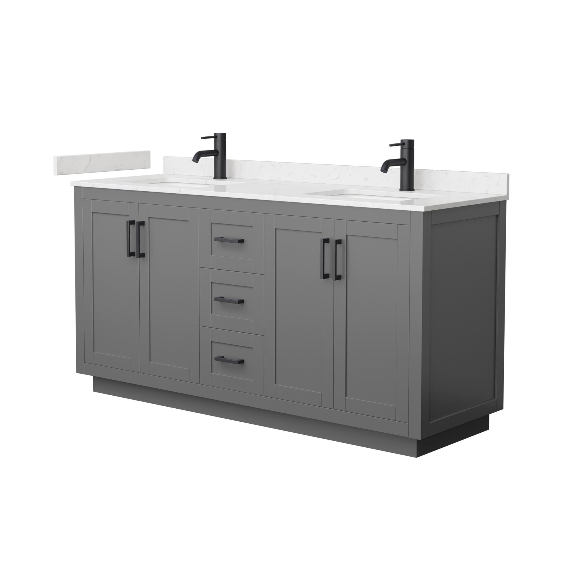 Wyndham Collection WCF292966DGBC2UNSMXX Bath-Vanity-Combo - View #2