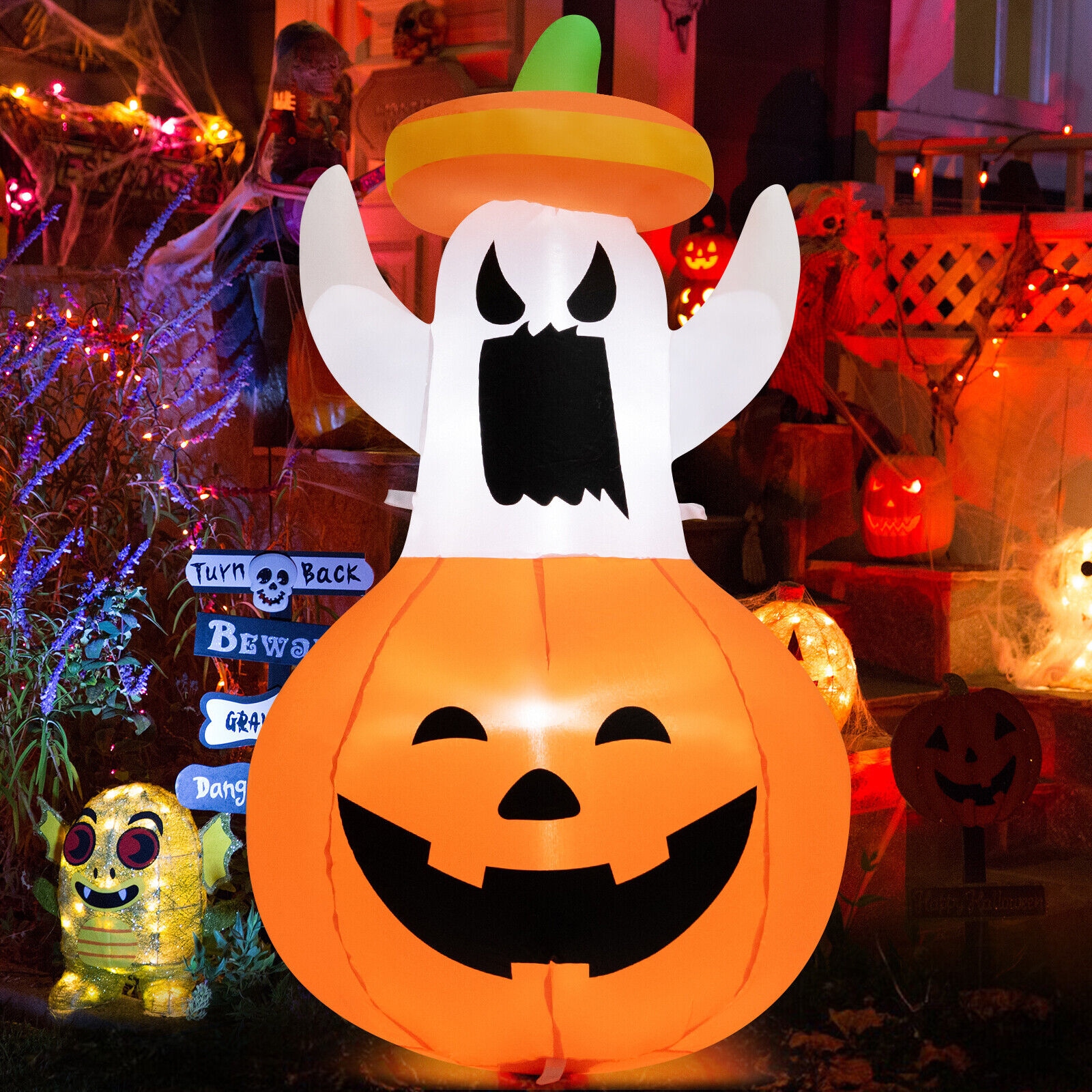 WELLFOR HYG24012US Outdoor-Halloween-Decor - View #6