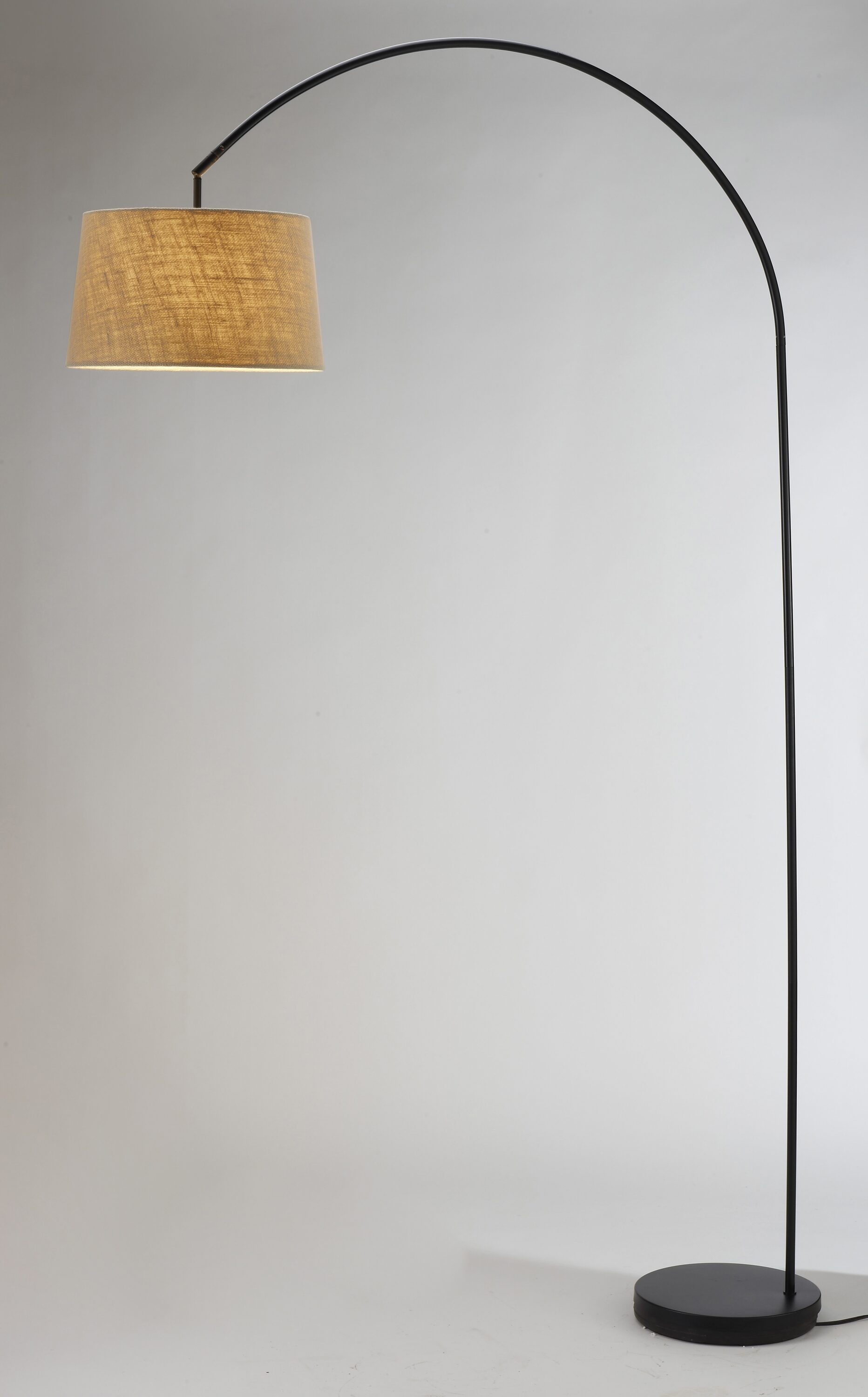 adesso goliath arc floor lamp