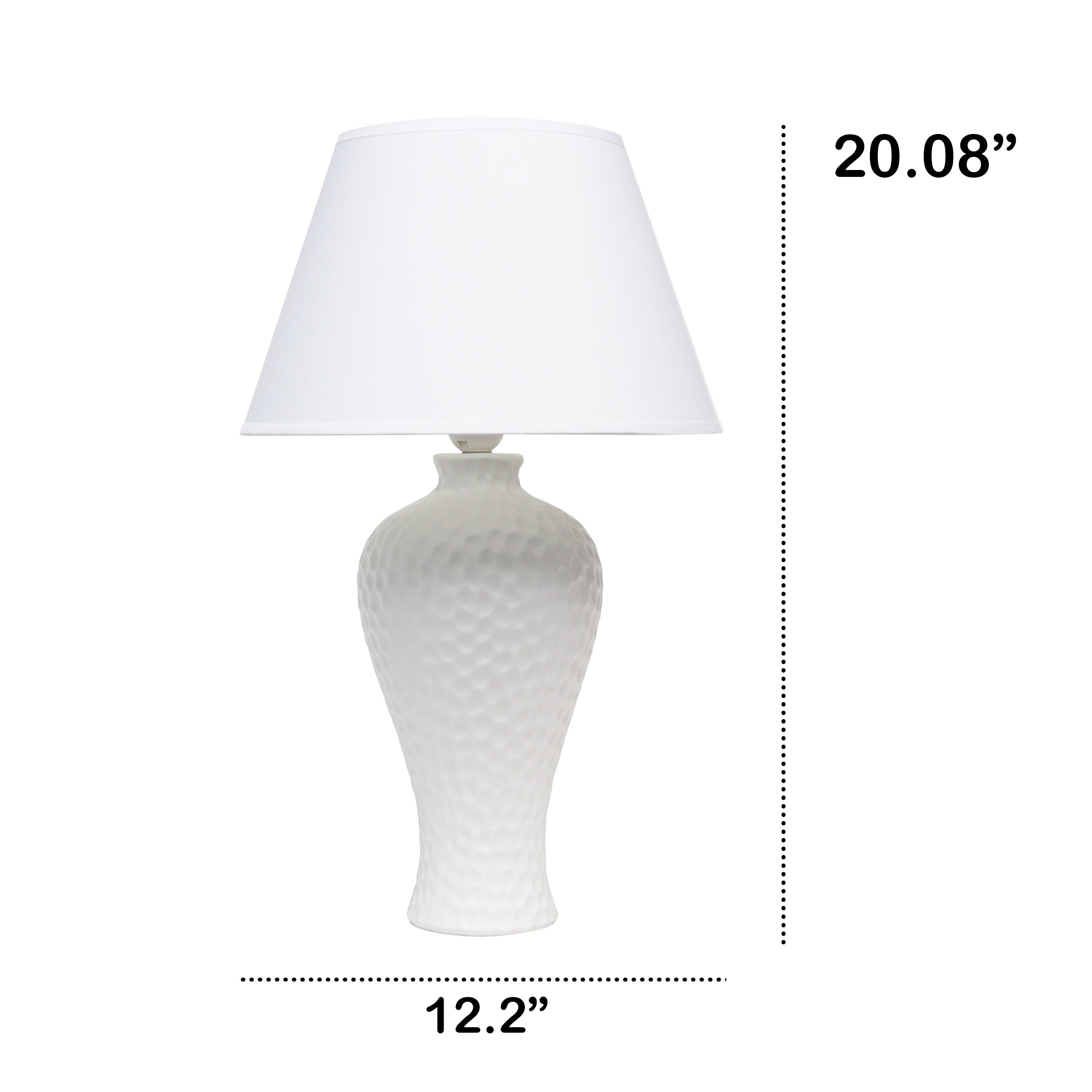 Creekwood Home CWT-2002-WH Table-Lamps - View #4