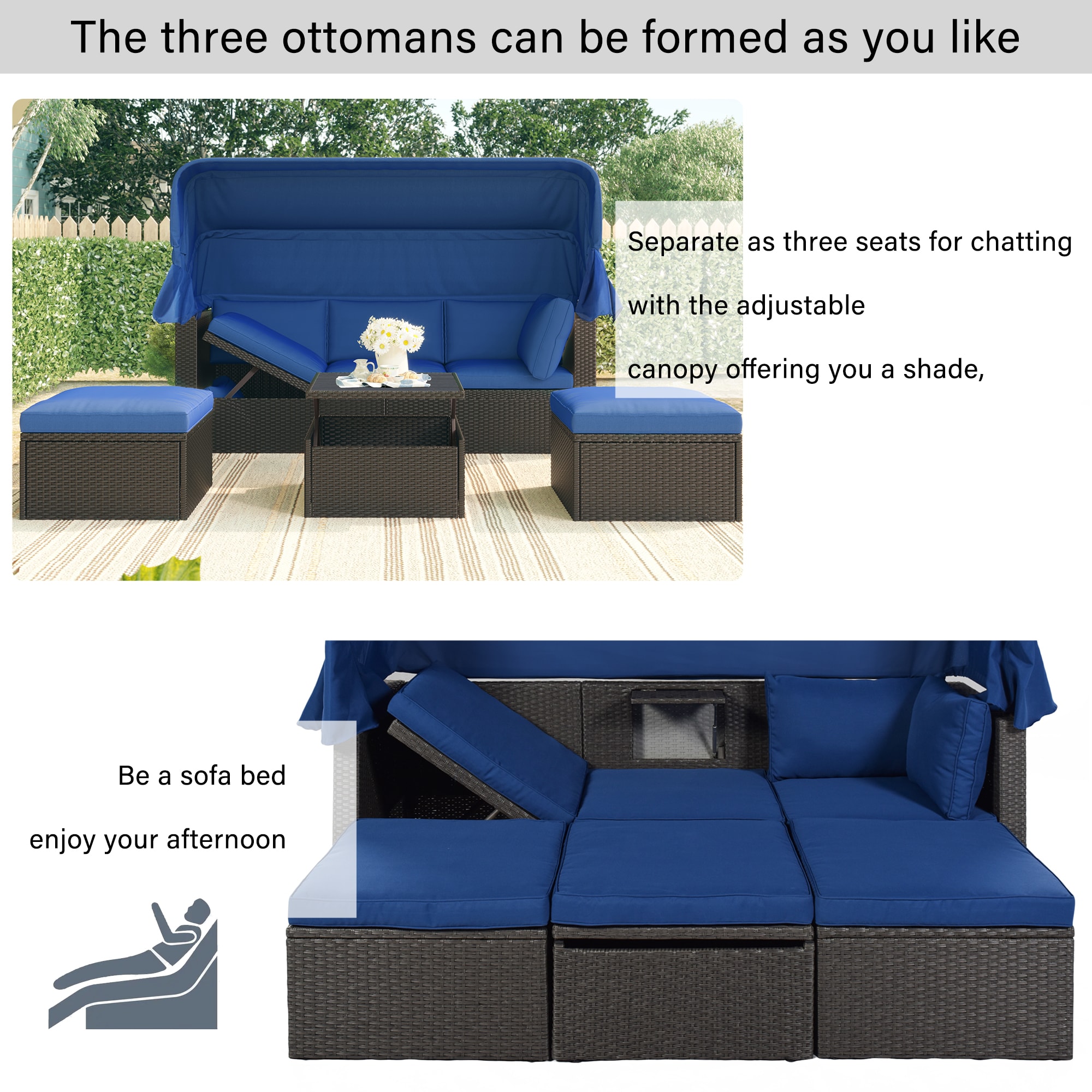 JIMSMAISON BOUSPDB01BL Patio-Sofas-Daybeds - View #10