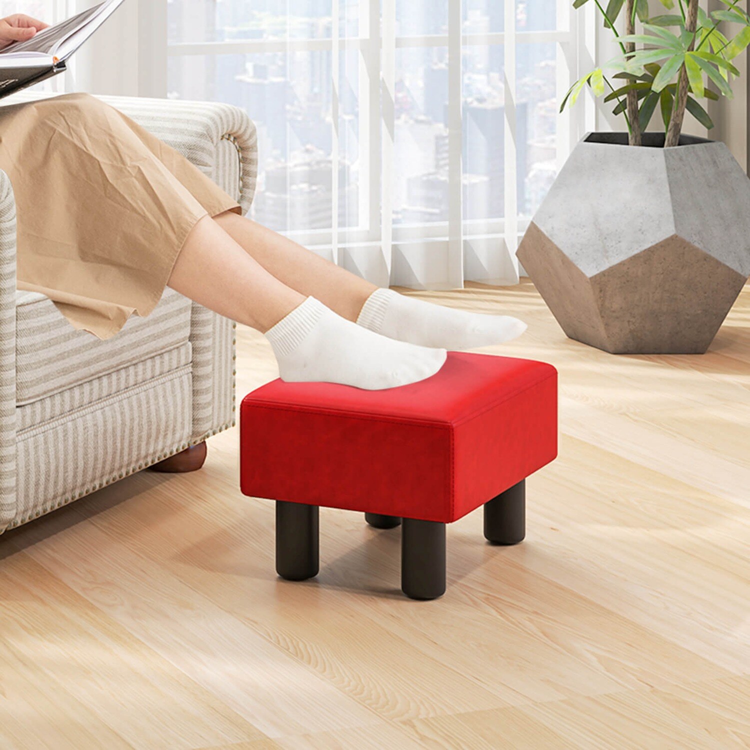 Costway CSHY004492 Indoor-Ottomans - View #5