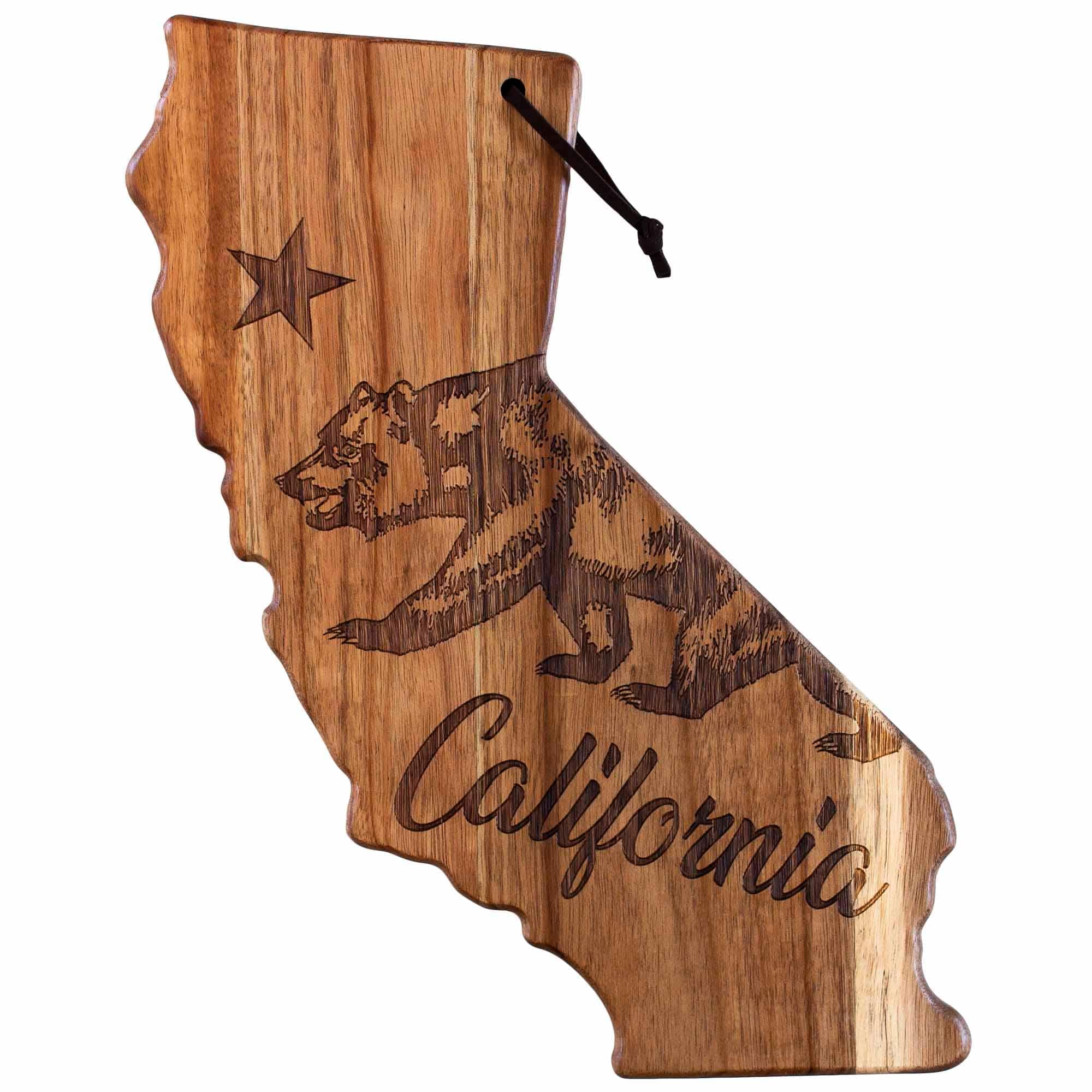 Totally Bamboo Rock and Branch Origins California Wood Serving and Cutting Board