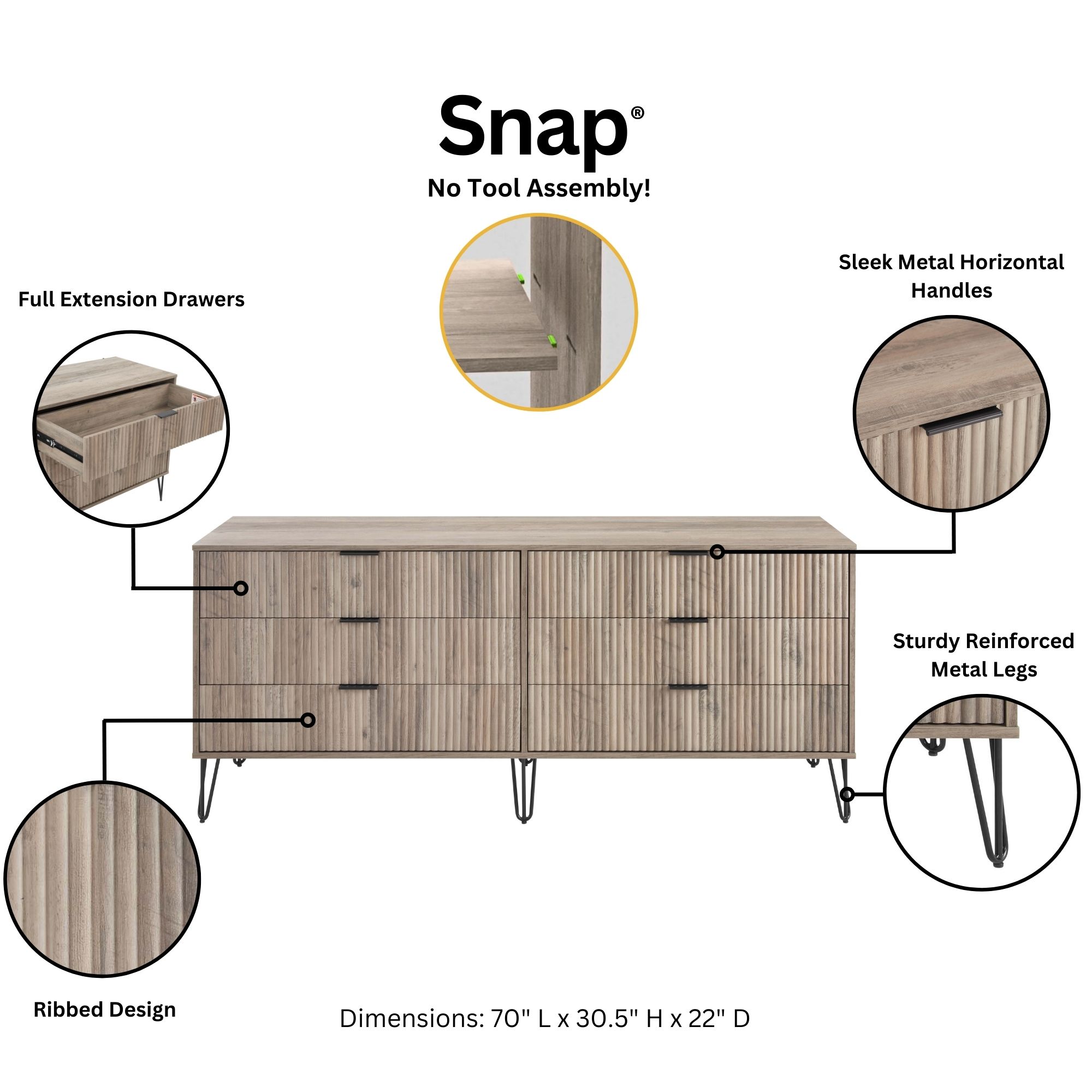 Manhattan Comfort 2-DB03-GY dressers - View #6
