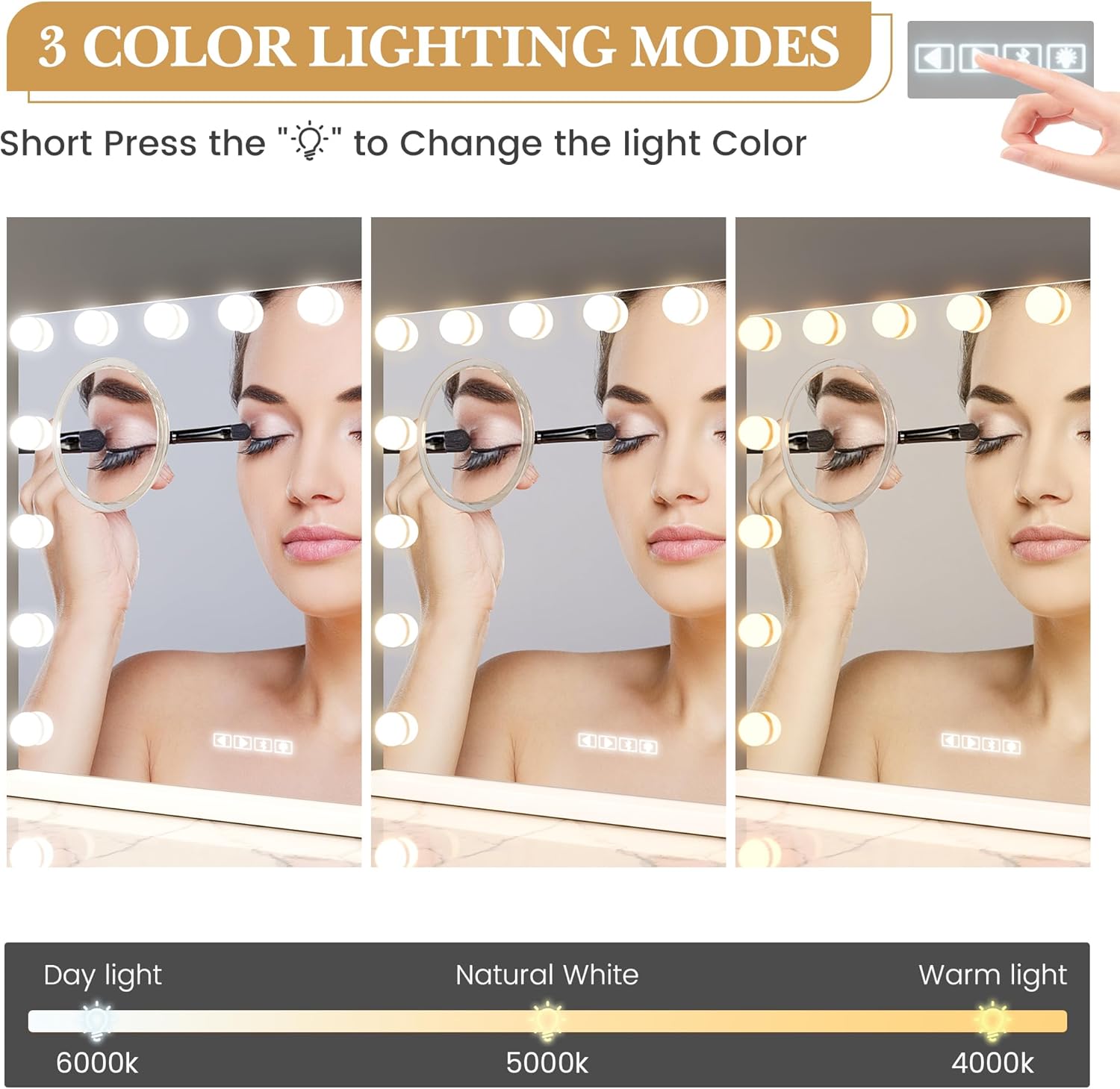 GAOMON LSPPJOK-DP2TOF0H6E Makeup-Mirrors - View #5