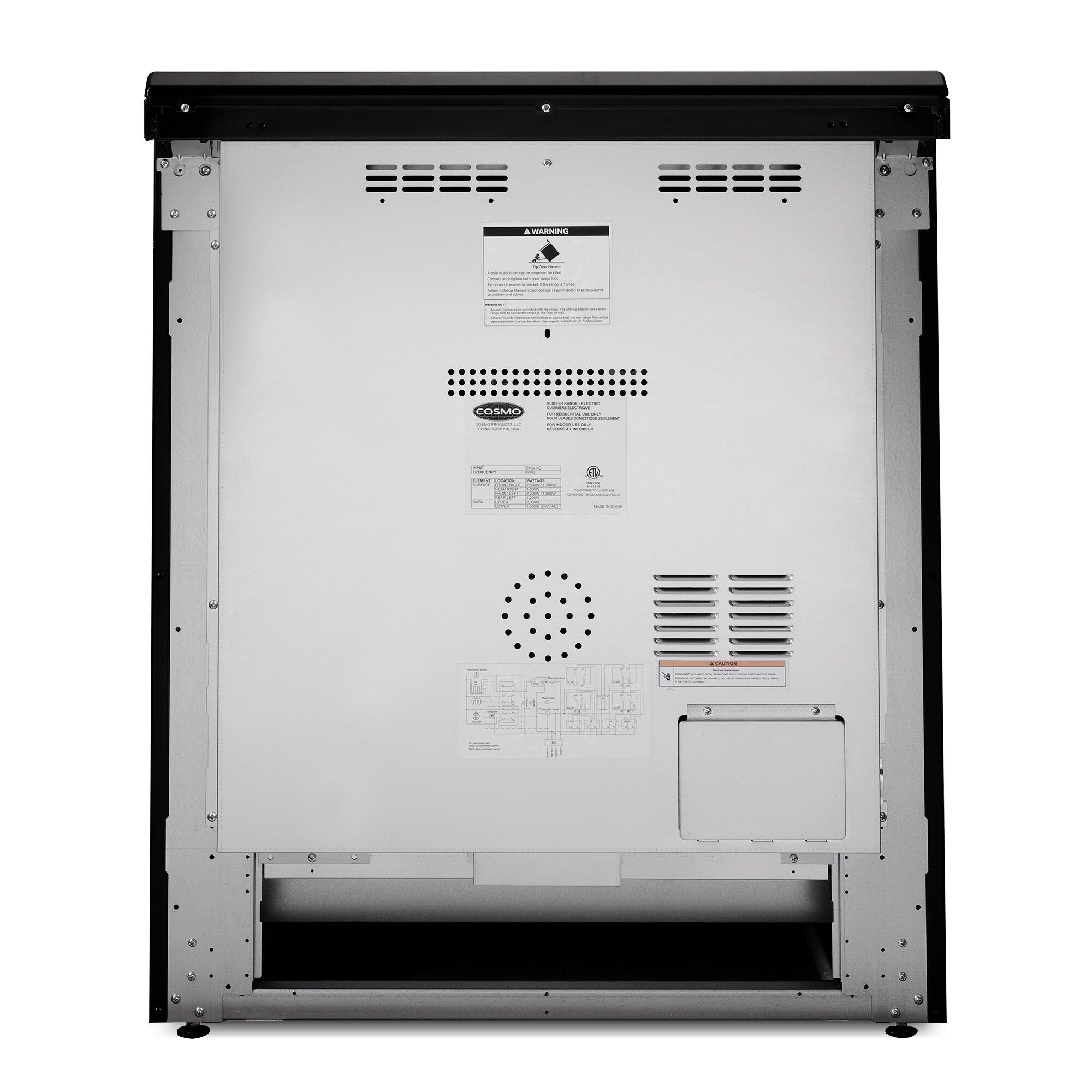 Cosmo COS-ERD304K Freestanding-Electric-Ranges - View #11