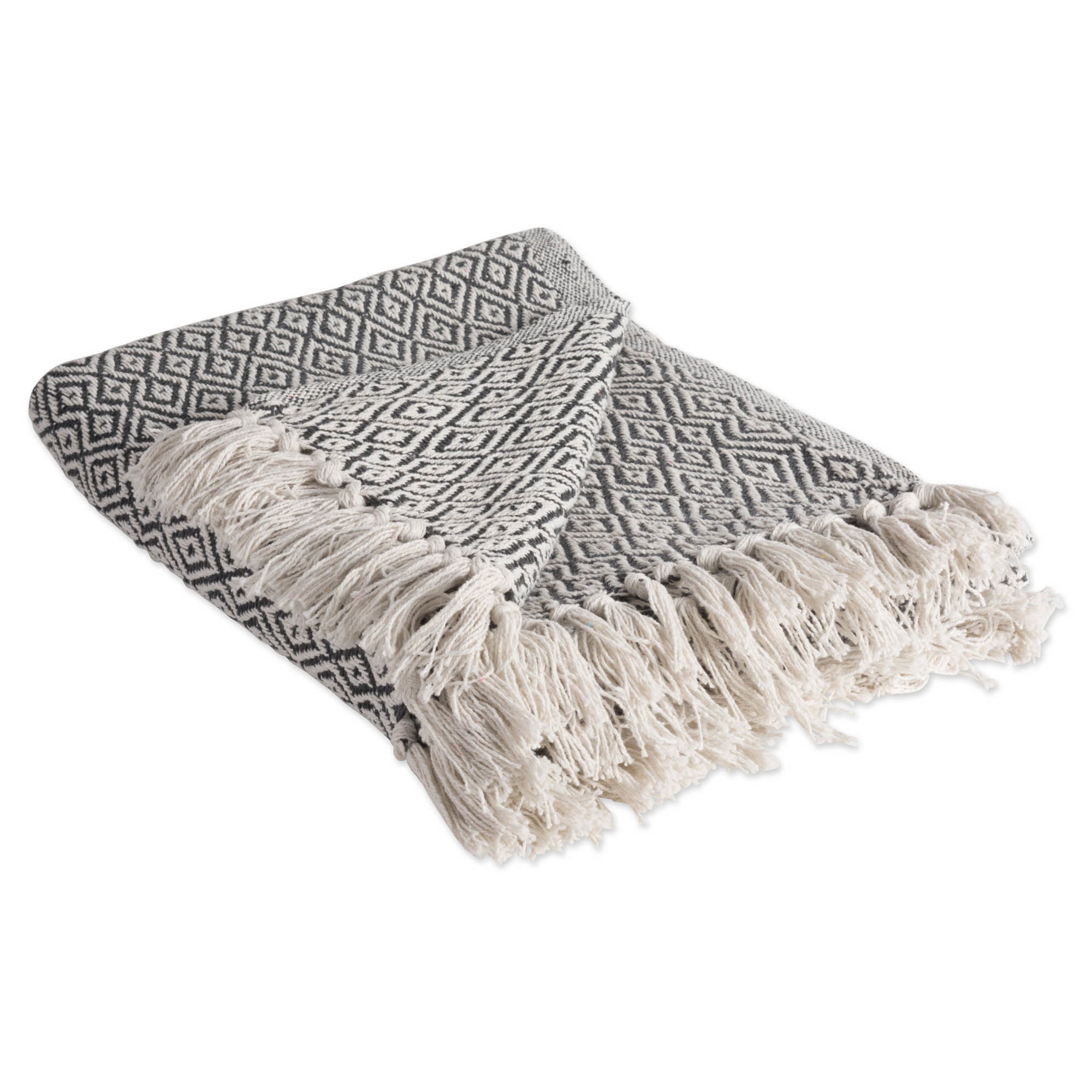 DII CAMZ10576 Mineral 50-in x 60-in Cotton Throw