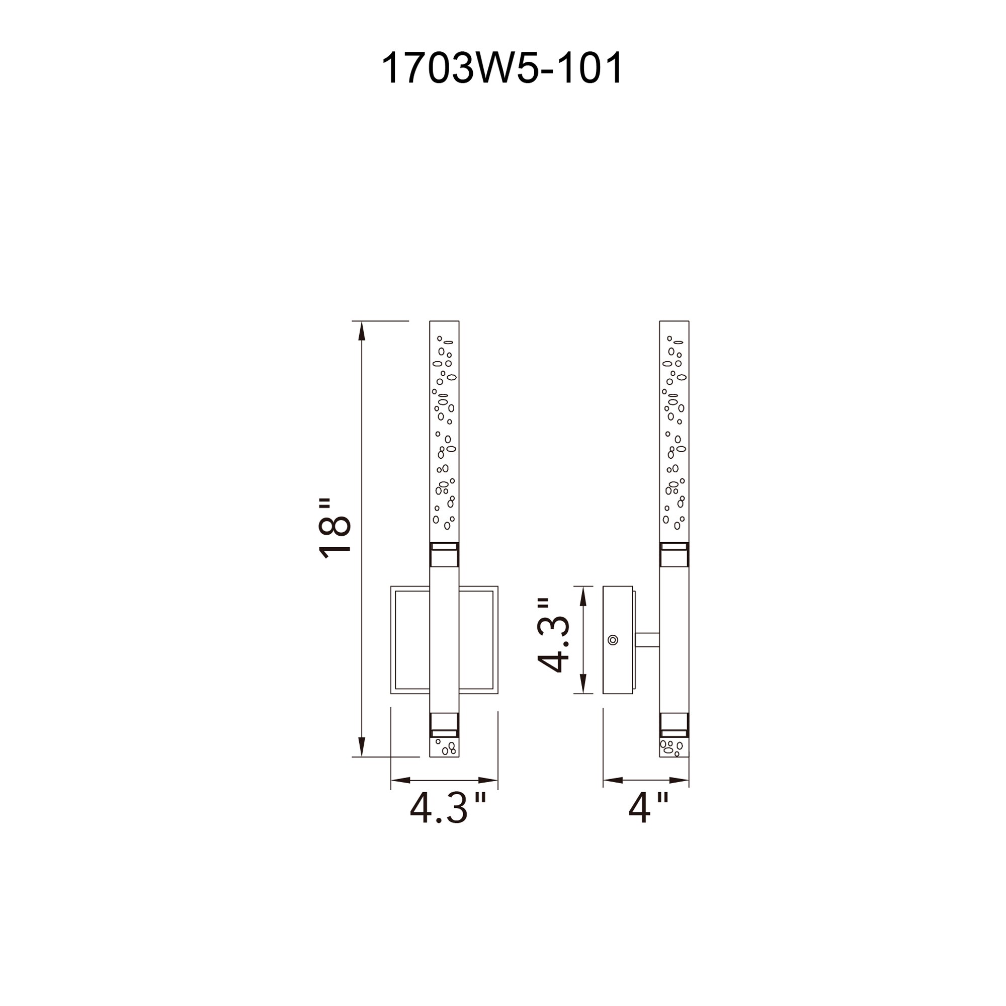 CWI Lighting 1703W5-101 b090000 - View #8