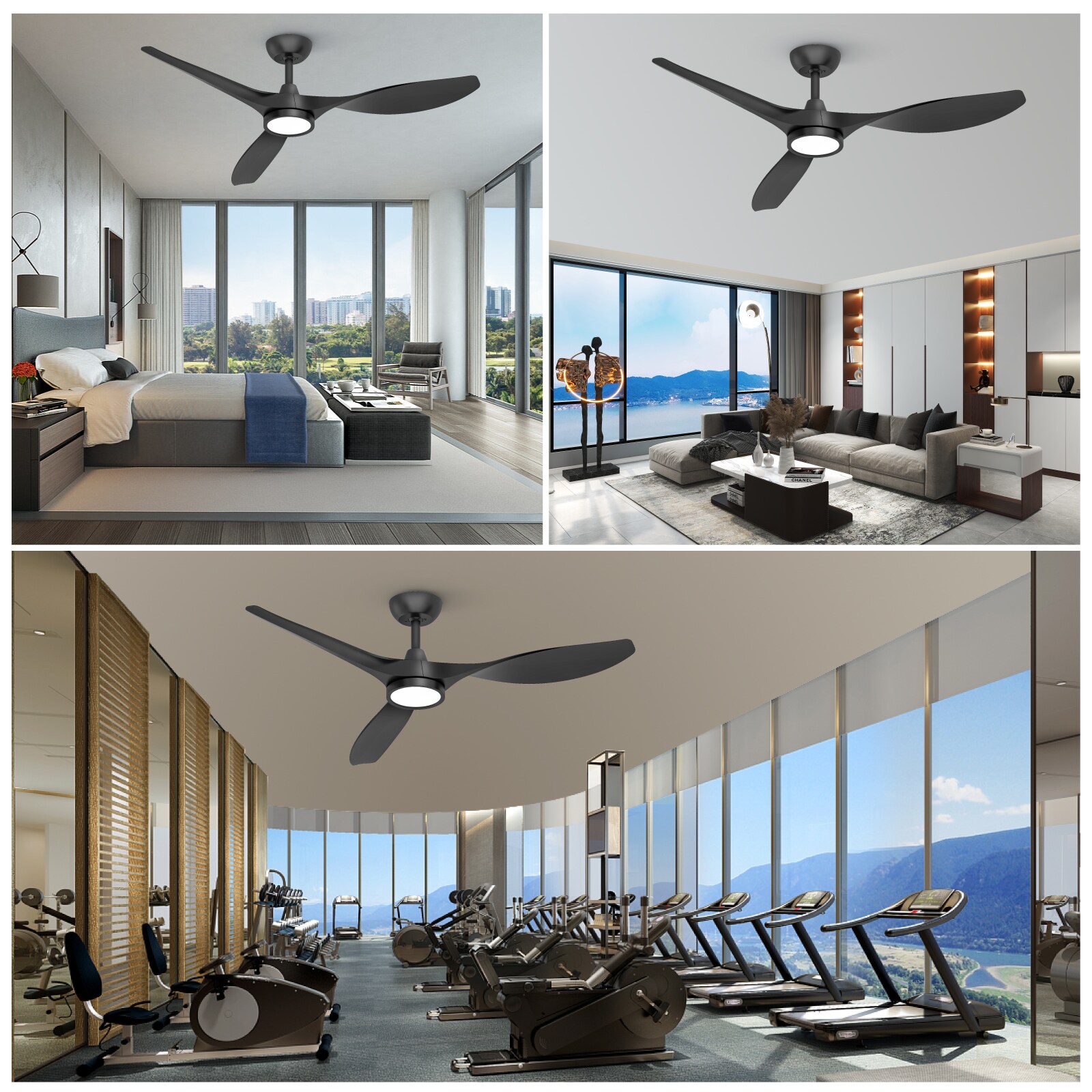 TALOYA TLY-RT-BK-D52 Ceiling-Fans - View #6