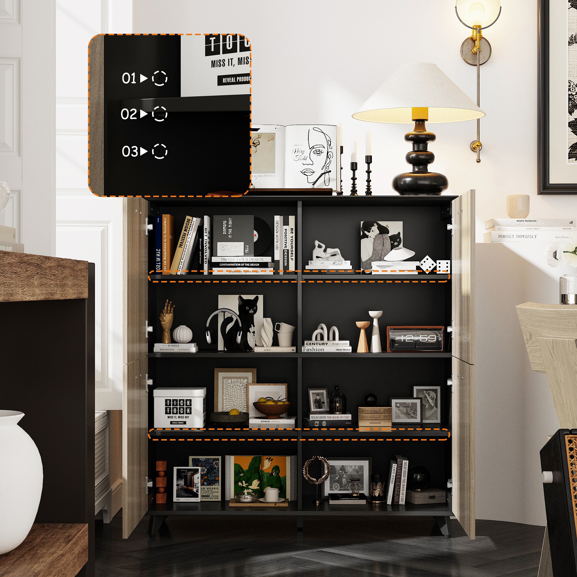 FUFU&GAGA LJY-KF260083-01 Dining-Kitchen-Storarge - View #14