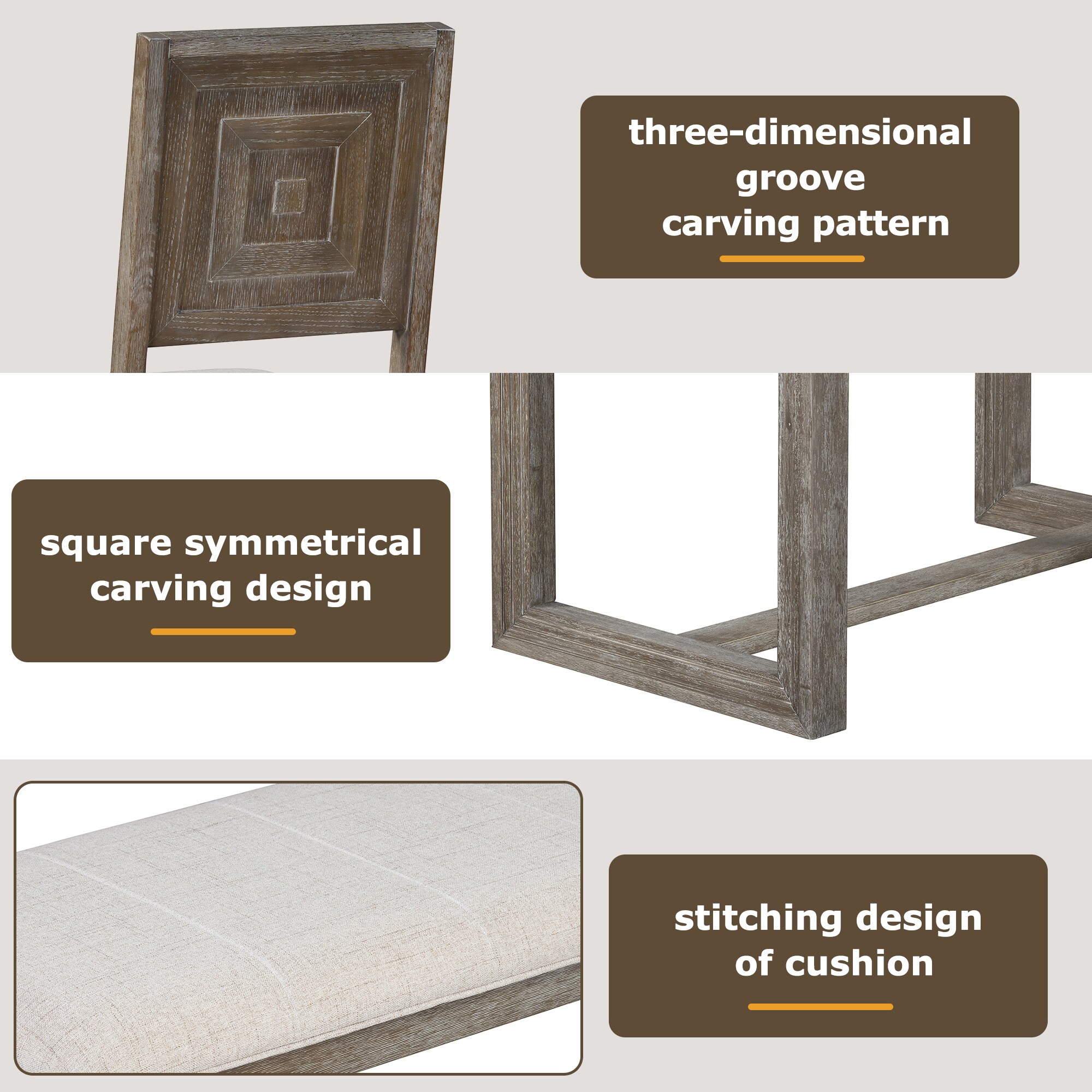 SINOFURN SYA330164GY Dining-Sets - View #15