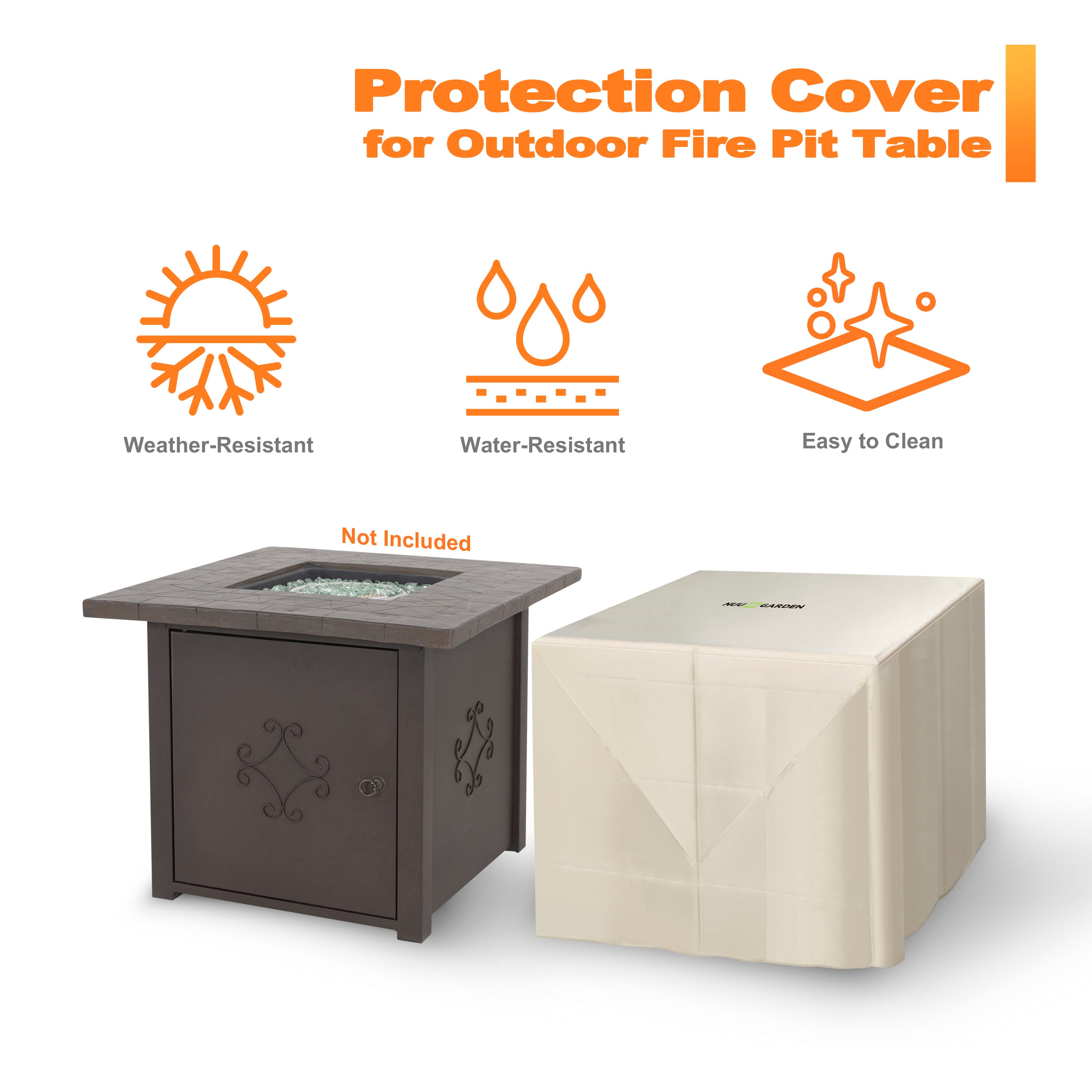 Nuu Garden FBB133 Fire-Pit-Covers - View #4
