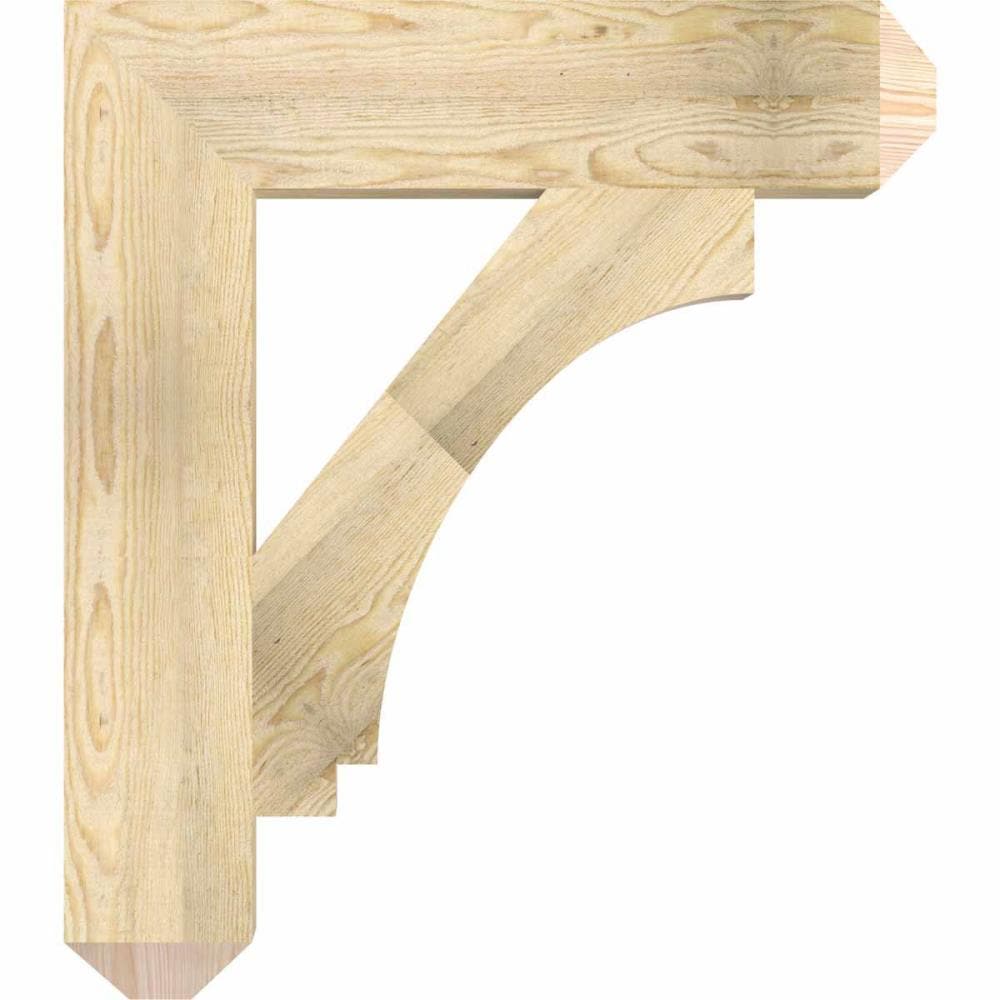 Ekena Millwork BKT06X28X32IMP04RDF Exterior-Brackets-Braces - View #3