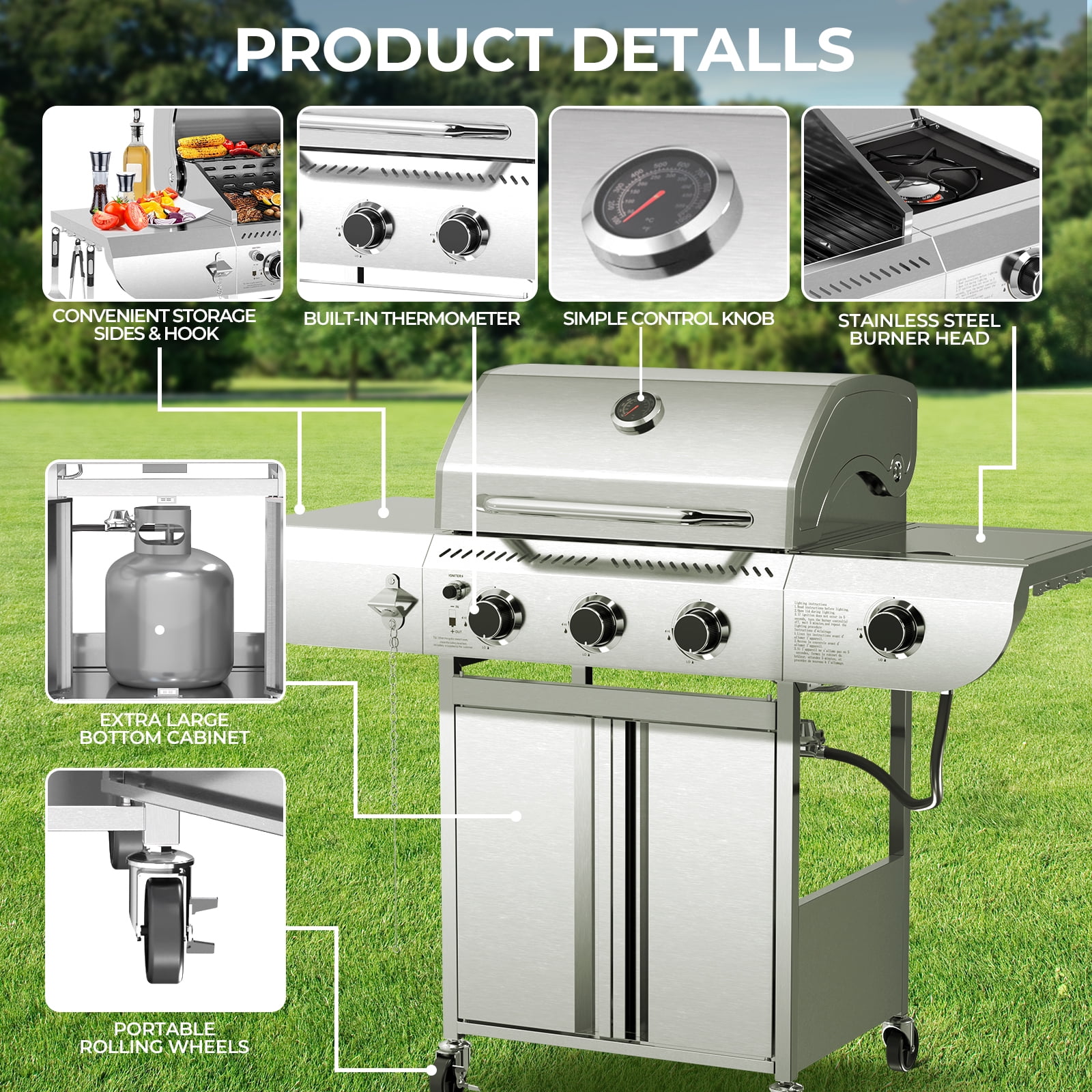Antarctic Star 00031GBA0 Gas-Grill - View #6