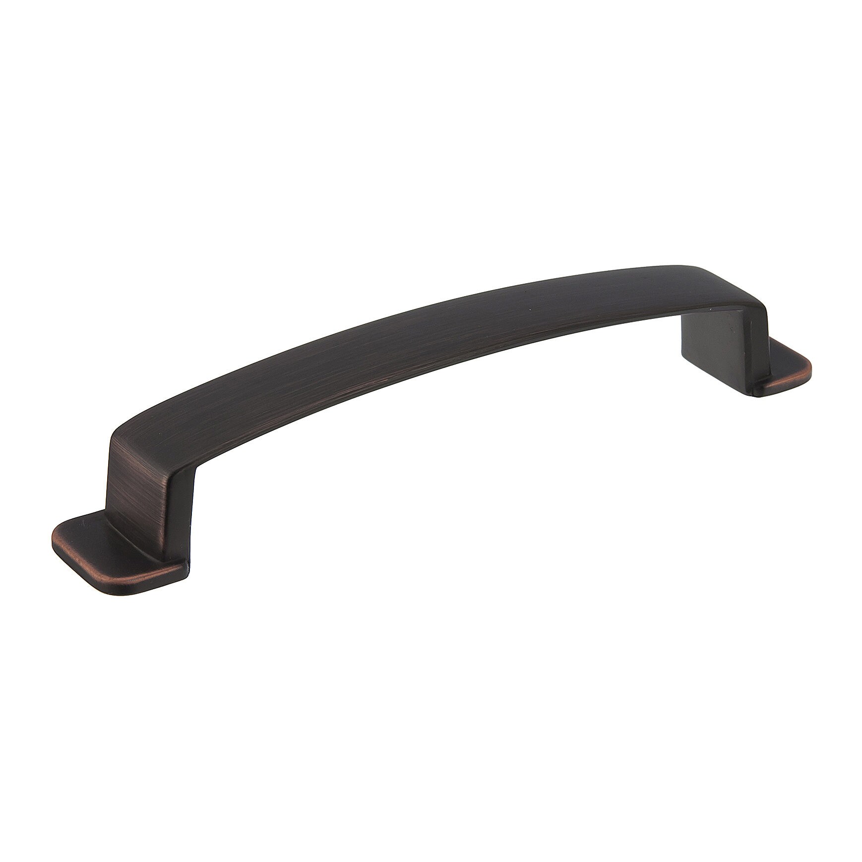 Richelieu BP7009128BORB Montparnasse 5-1/16-in , 128mm Center to Center Brushed Oil-Rubbed Bronze Rectangular Handle
