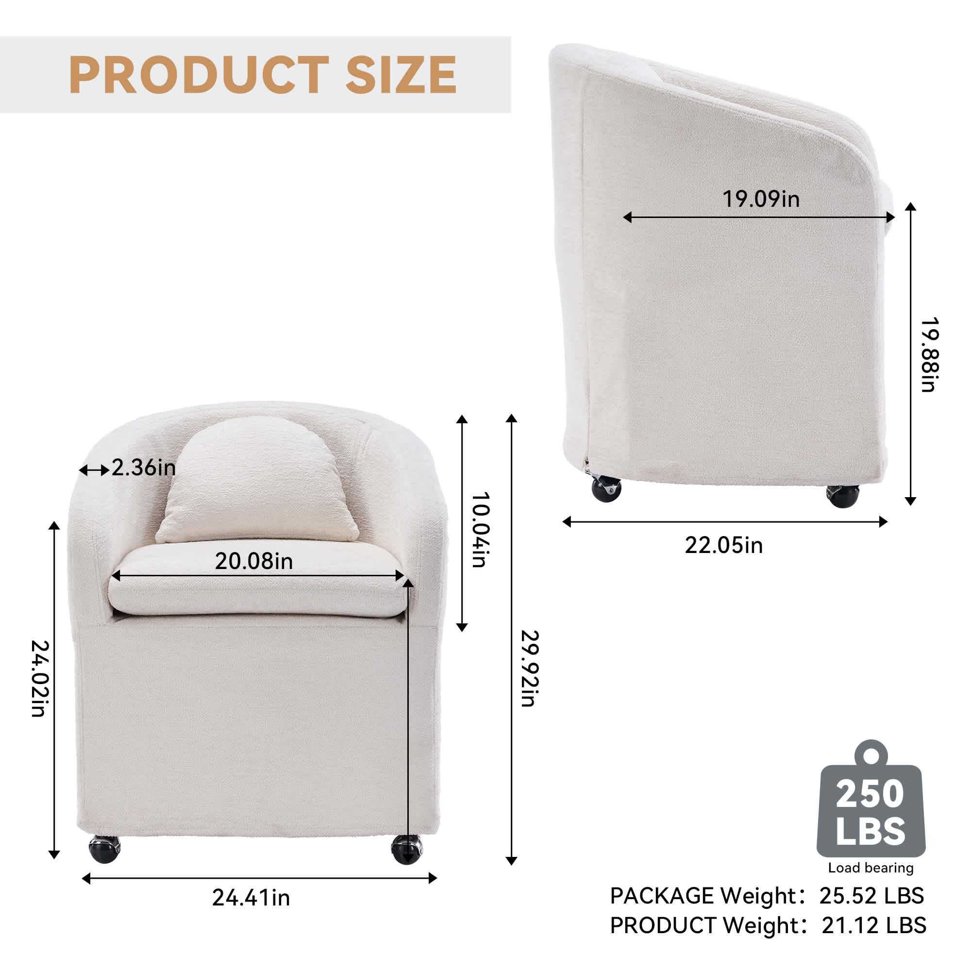 Vynxaria LEXY2132DJYZXCY022 Dining-Chairs - View #8