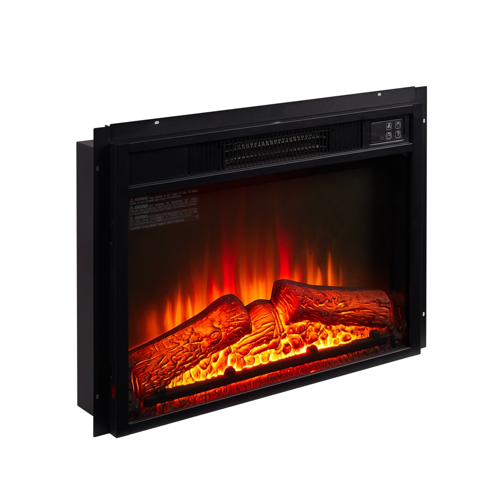 Mondawe 23-in W Black Fan-forced Electric Fireplace MO-YL87437 Sansujyuku sansujyuku.com