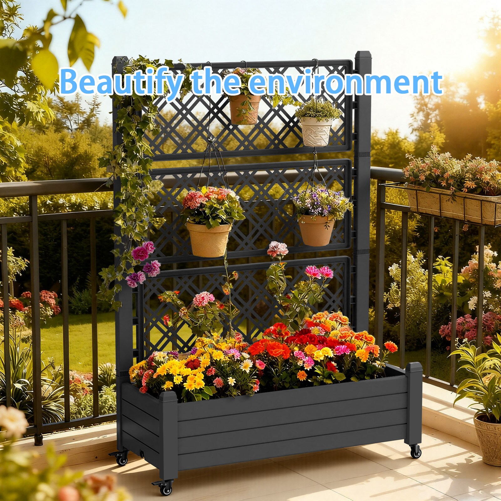 Patiozen LJ508BBK Raised-Garden-Beds - View #6