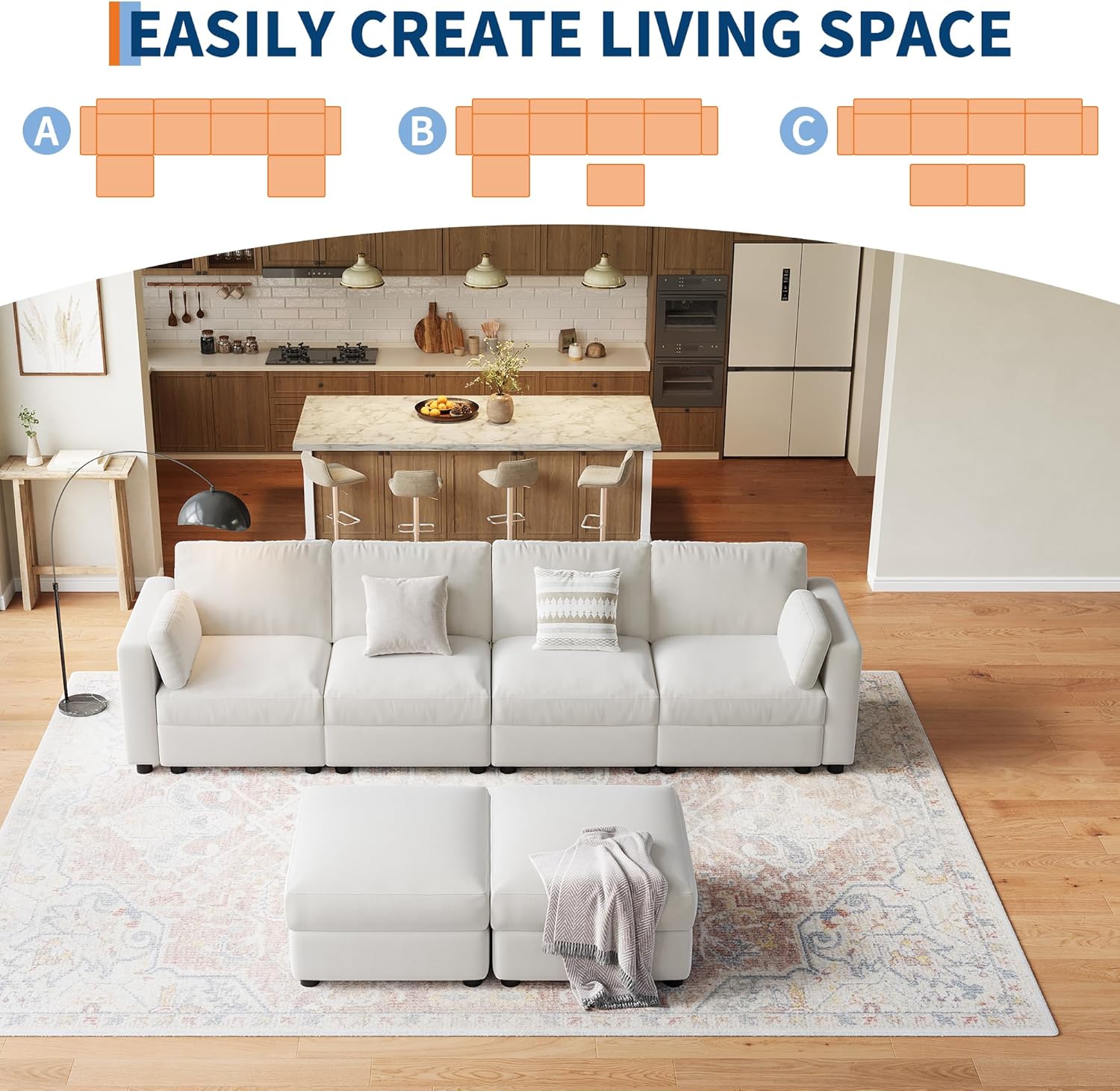 Garvee CJH-VAM-33XLFATA Sofas-Loveseats - View #8