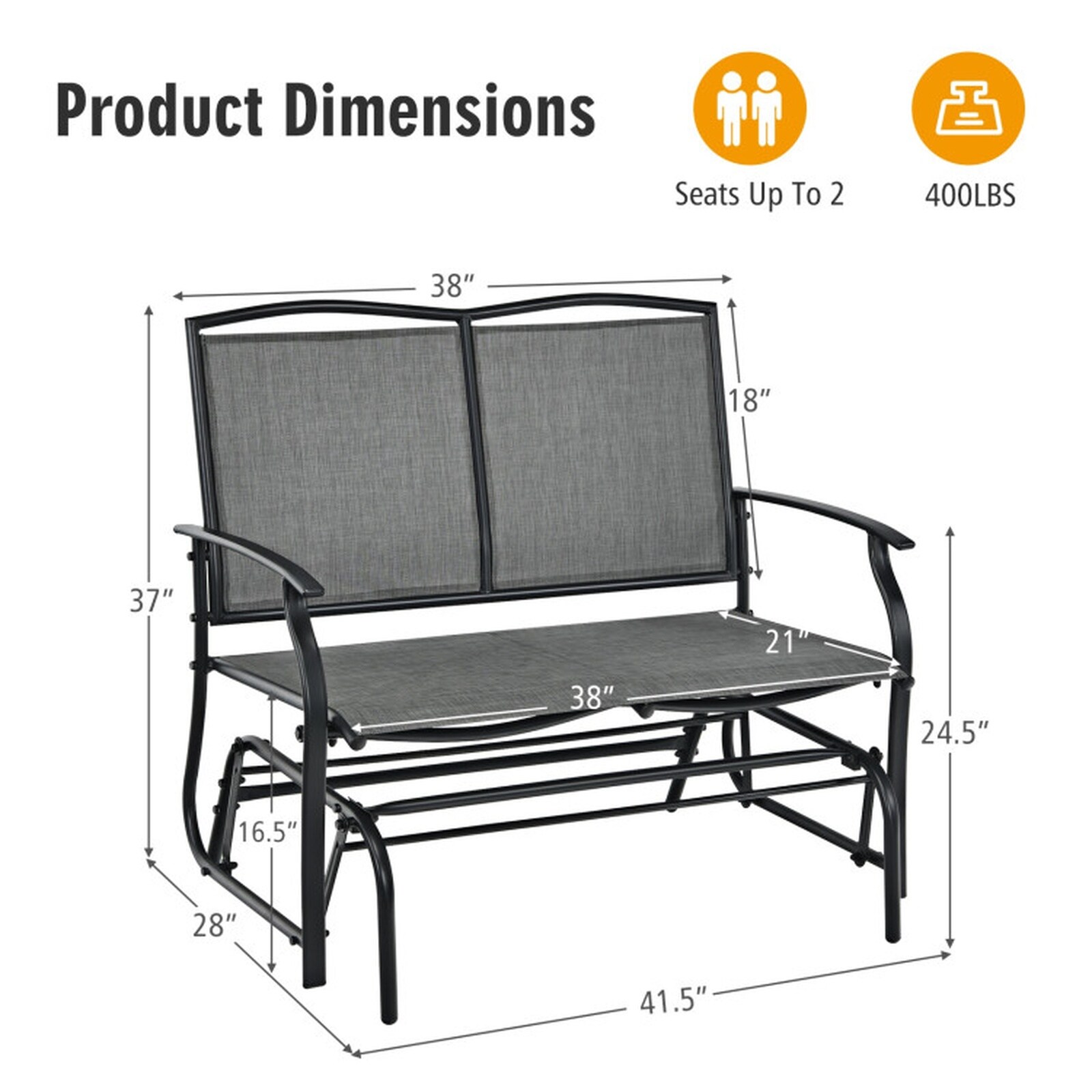 SUGIFT LW102SUGHY0432 Patio-Chairs - View #3