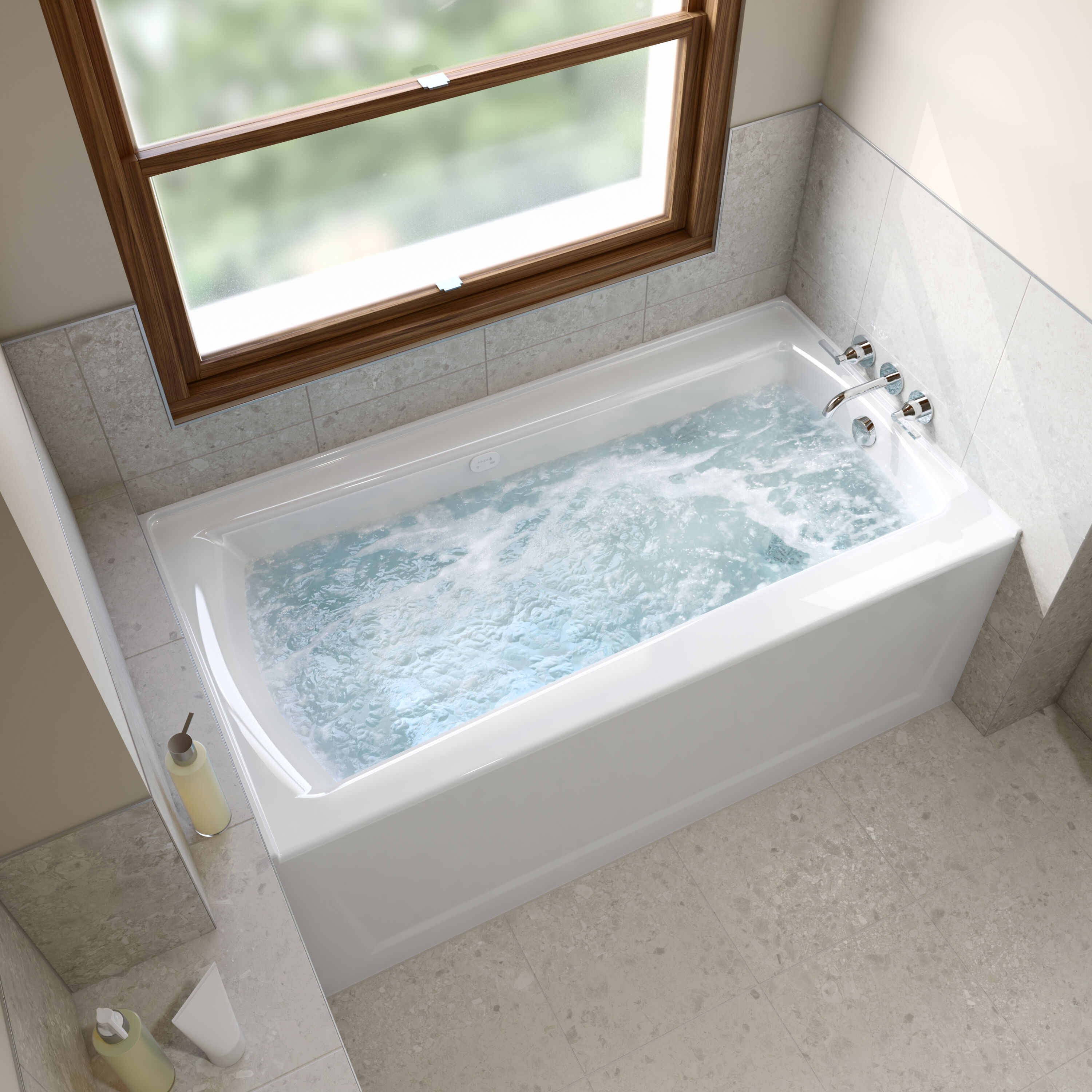 Laurel Mountain 6032PDBSR-WH bathtubs - View #2