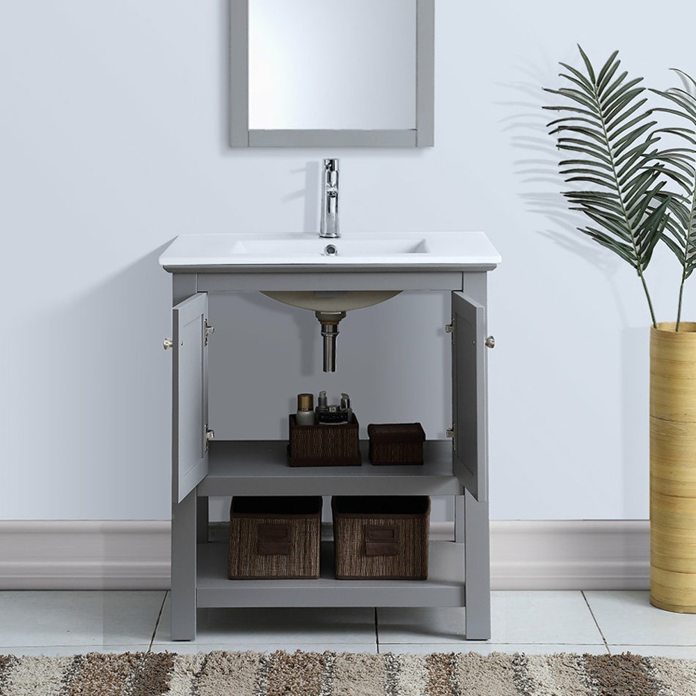 Fresca FCB2305GR-I Bath-Vanity-Combo - View #3