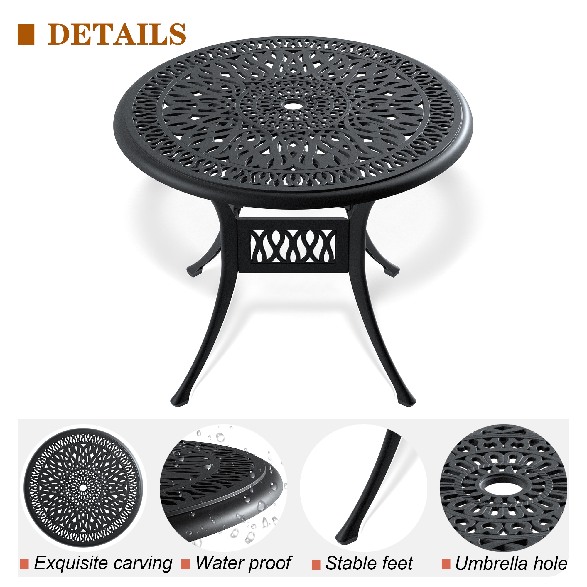  CLAL28118 Patio-Tables - View #4