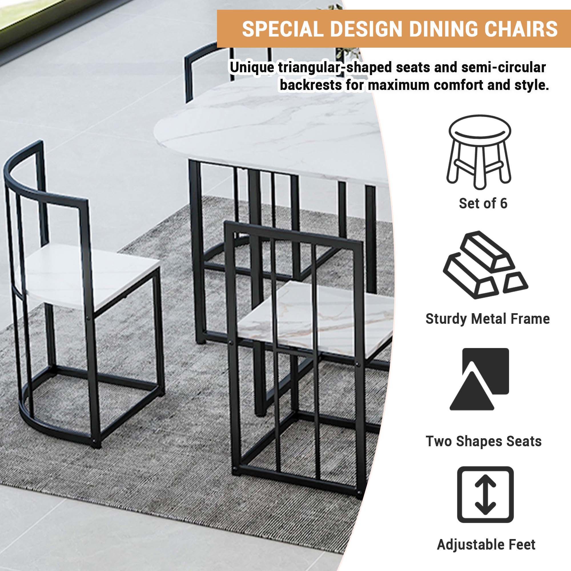 Fun Orange FUN25DS09 Dining-Sets - View #4