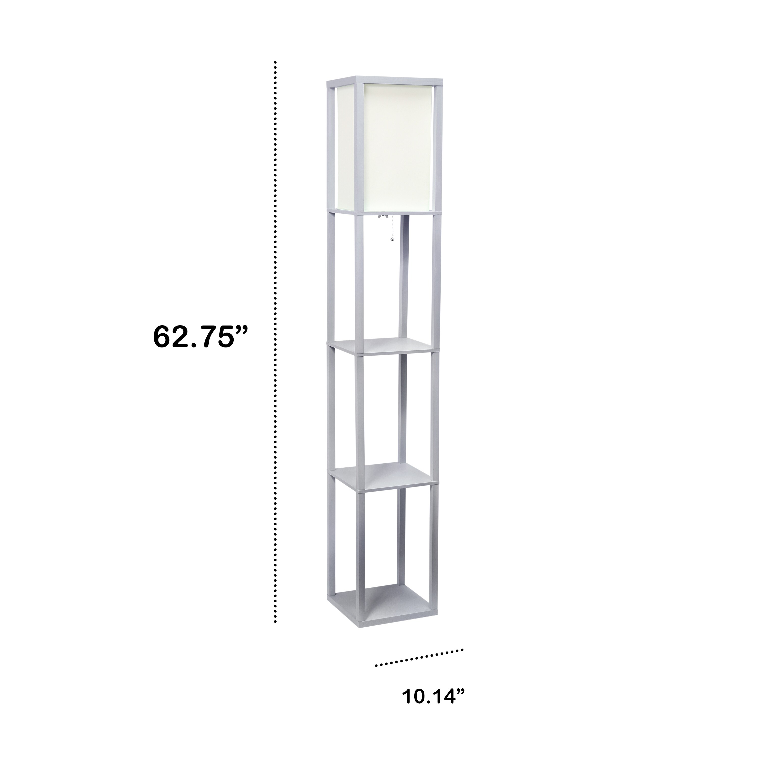 Lalia Home LHF-3004-GY-LB floorlamps - View #3
