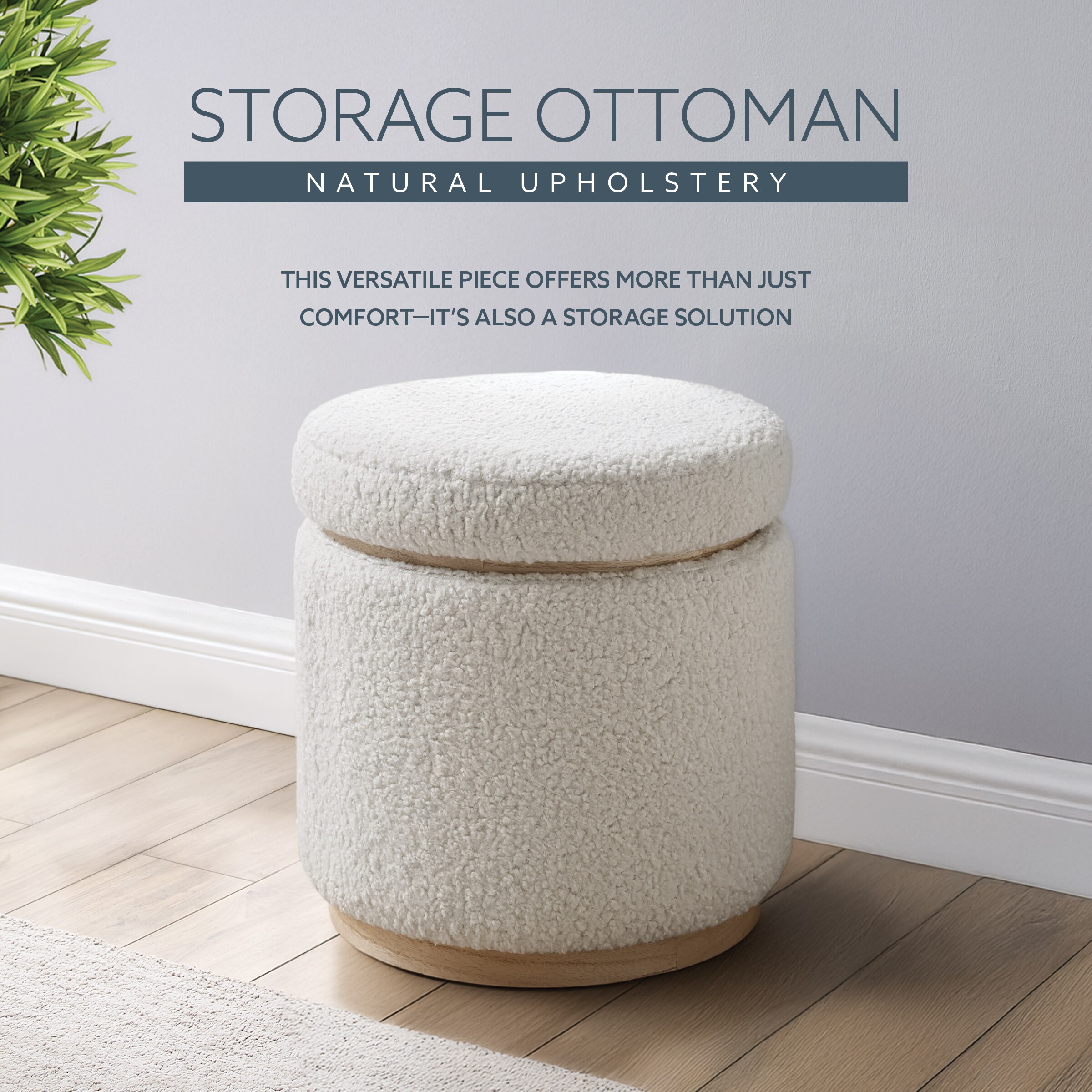 Linon ST011NAT01ASU Indoor-Ottomans - View #13