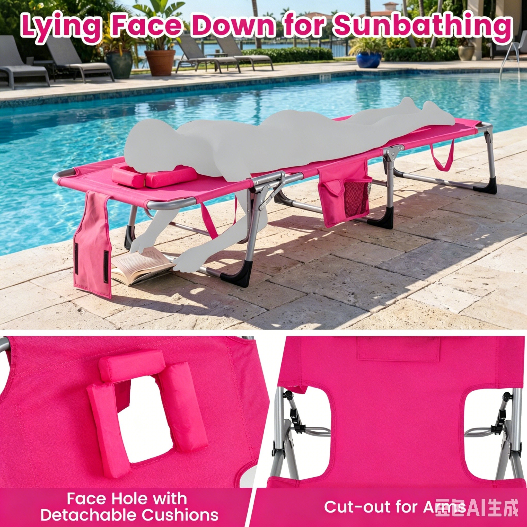 LIVIZA TDJ13349PI Patio-Chairs - View #5
