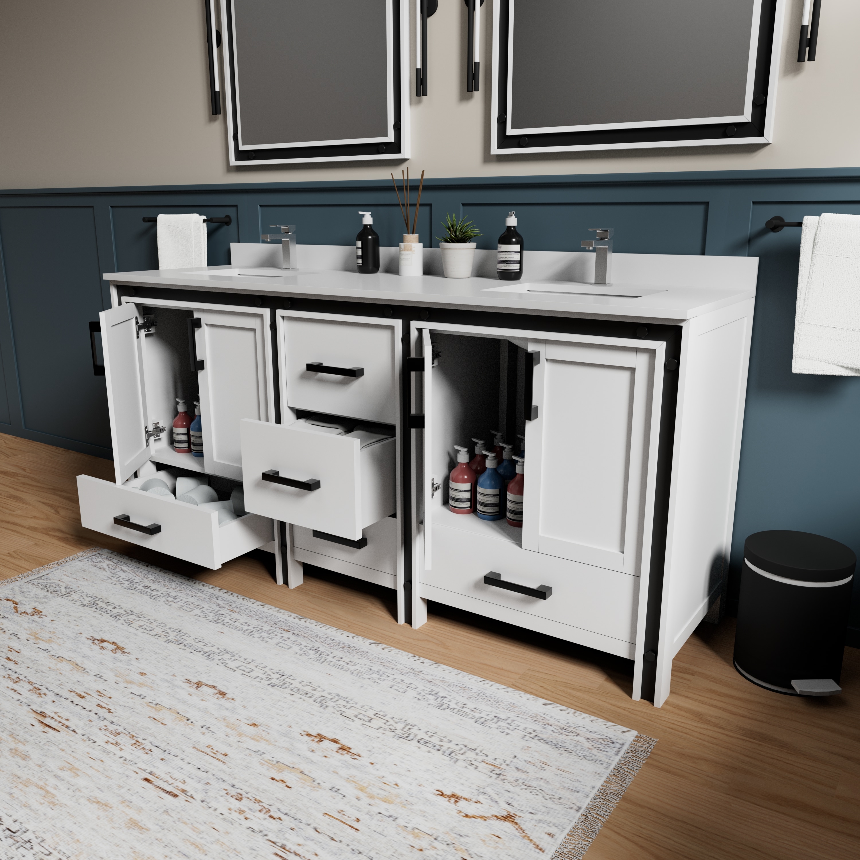 Lexora LVZV72DA211 Bath-Vanity-Combo - View #4