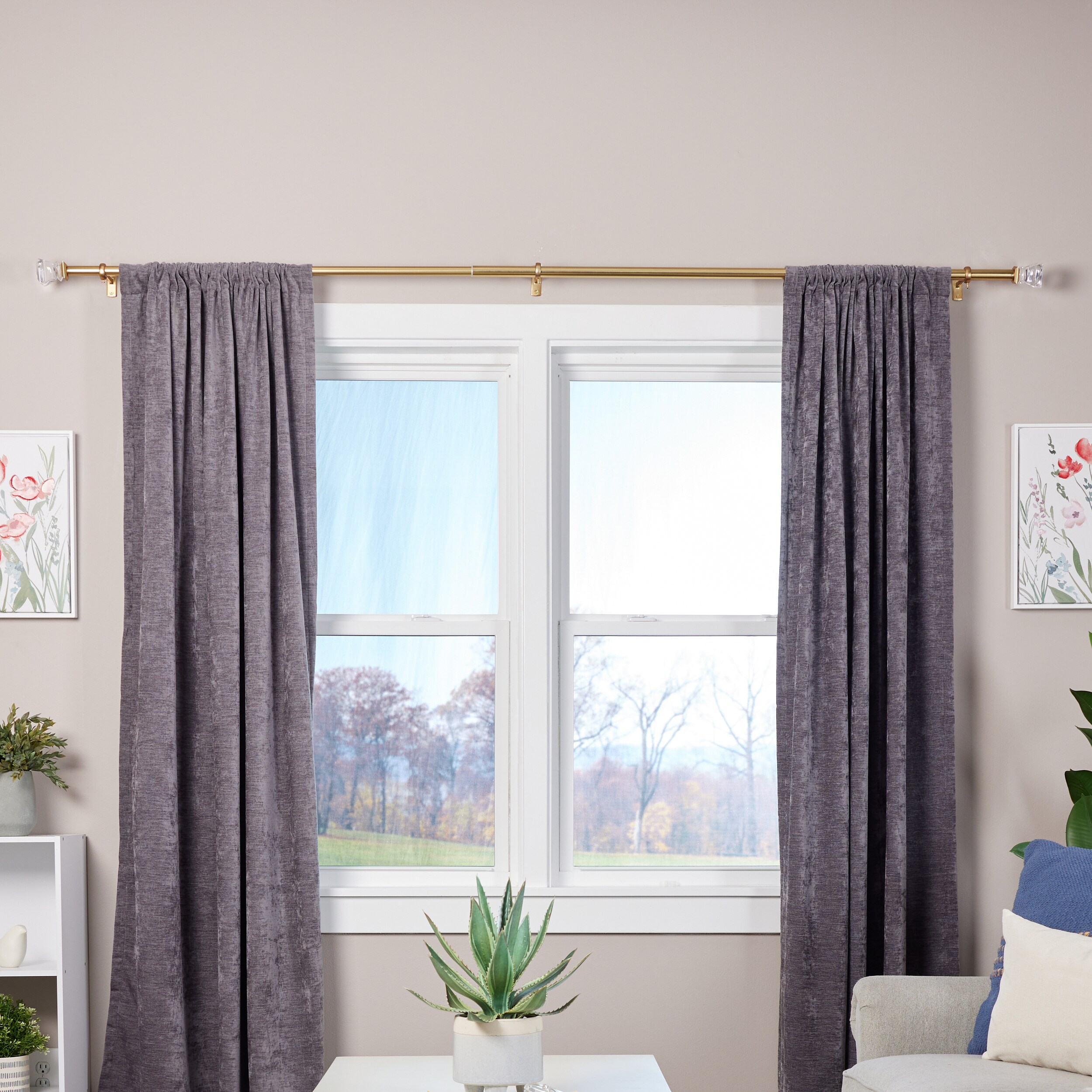 allen + roth FSI 6802A BGLD Curtain-Rods - View #7