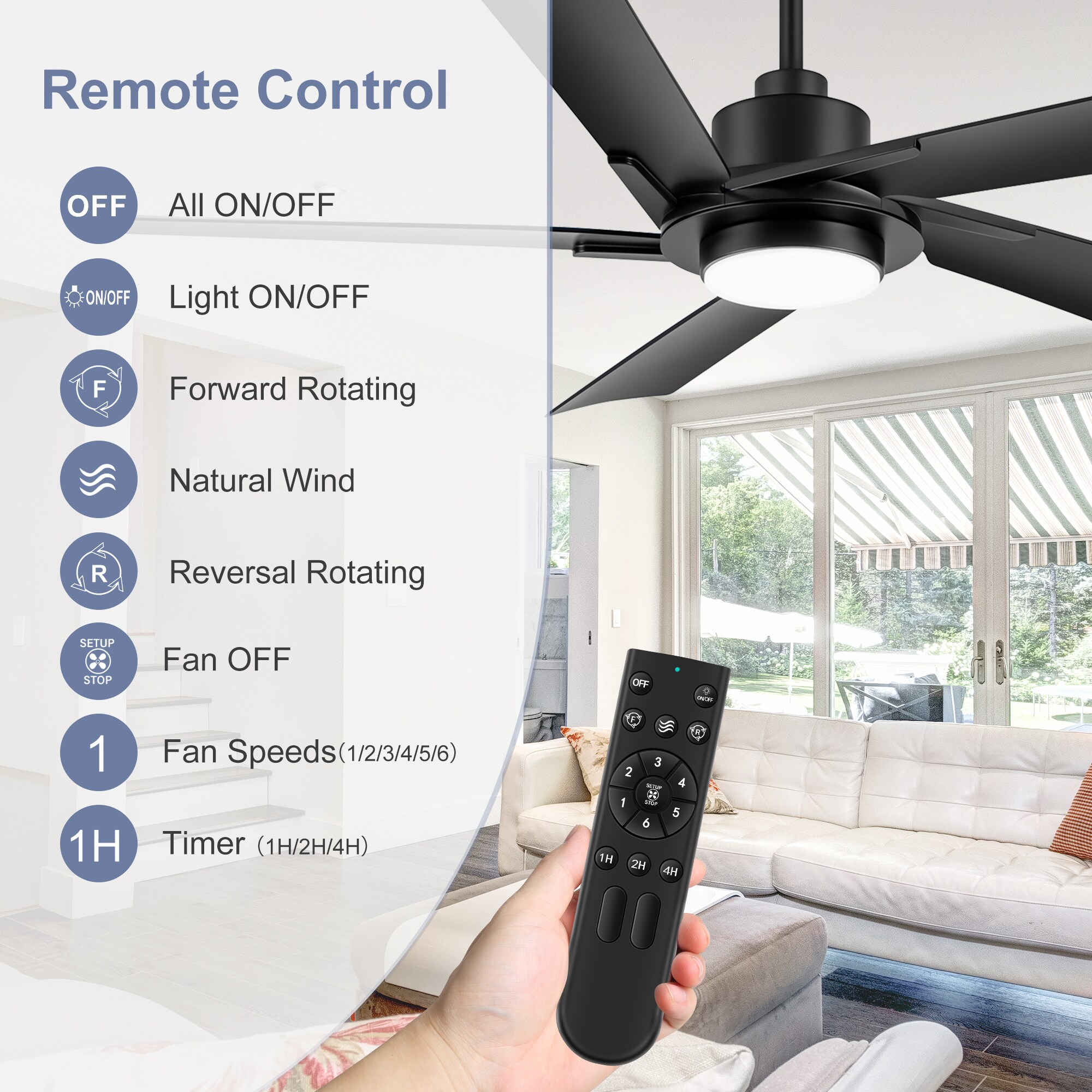 Airsurfer AS-30044-AB Ceiling-Fans - View #6