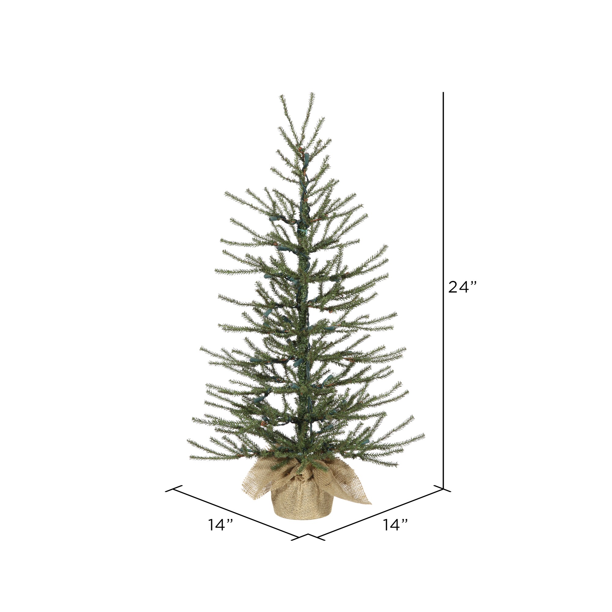 Vickerman B165024 Artificial-Christmas-Trees - View #2