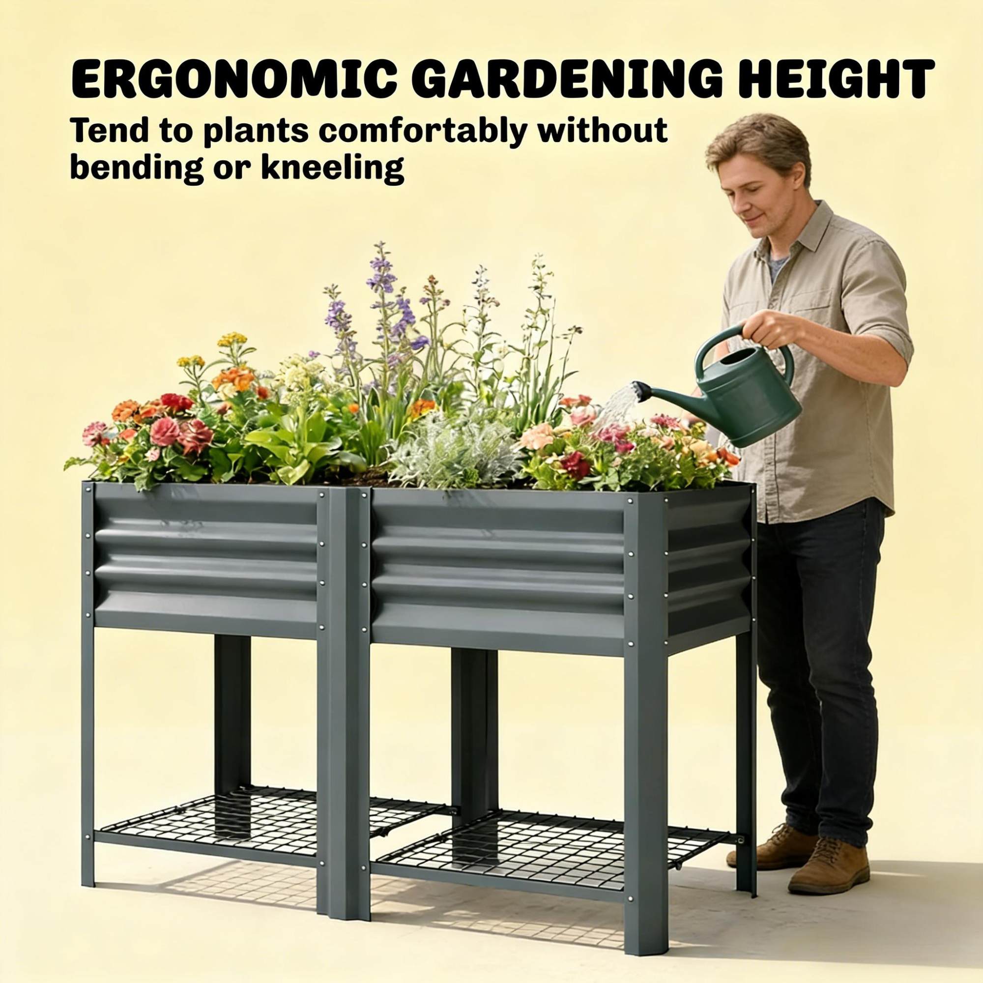 Adrinfly LAD0422GI83 Raised-Planter-Boxes - View #4