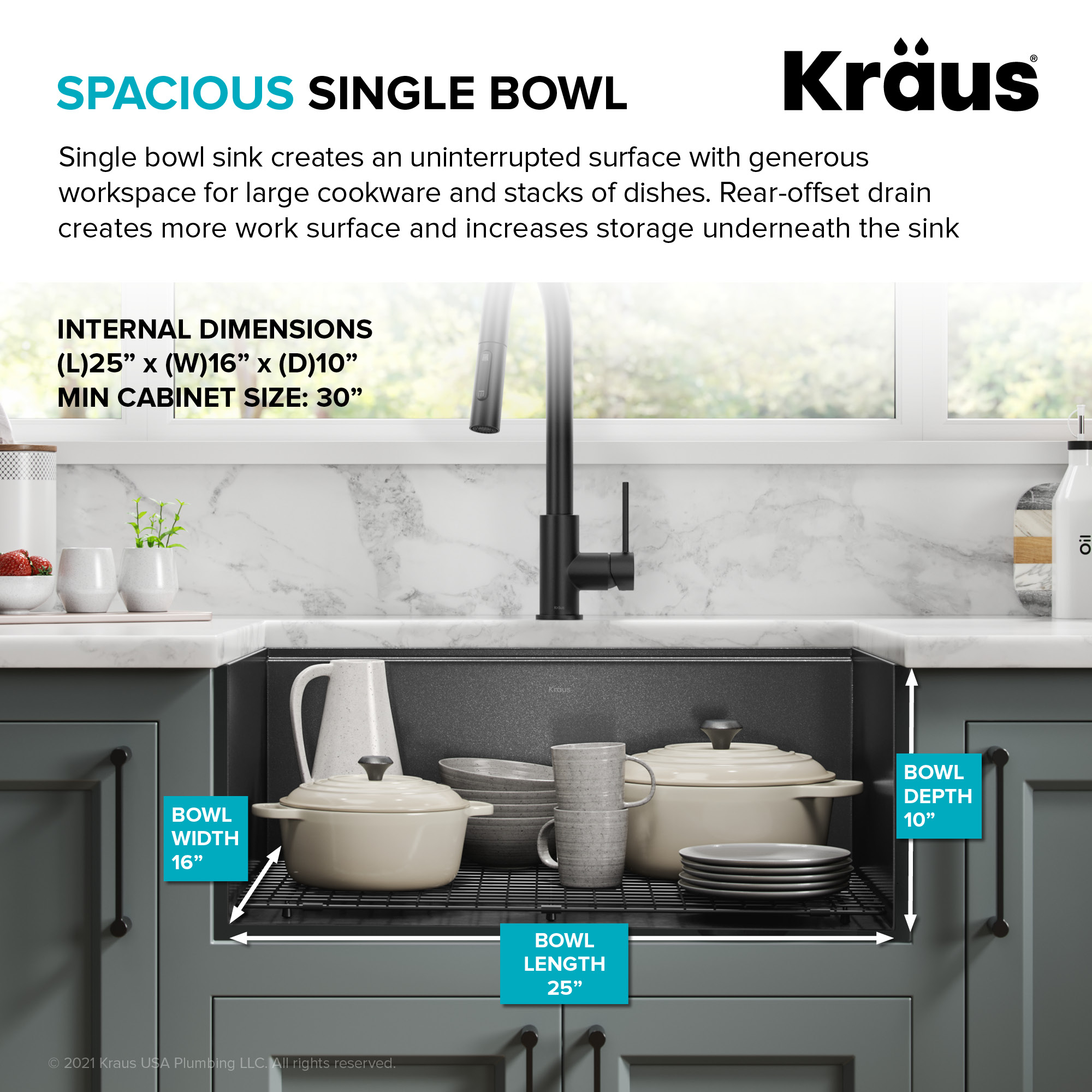 Kraus Kore Workstation Undermount 27-in x 19-in Pvd Black Stainless Steel  Single Bowl Workstation Kitchen Sink in the Kitchen Sinks department at 