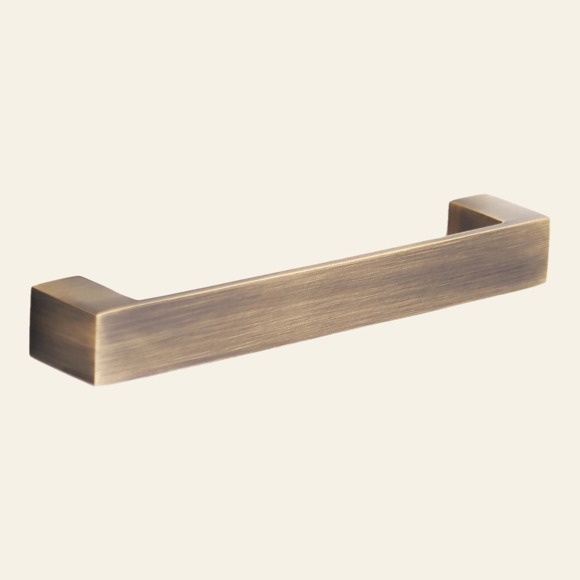 Madelyn Carter Gabrielle Solid Brass Drawer Pull - 5 Inch Centers - Antique Brass