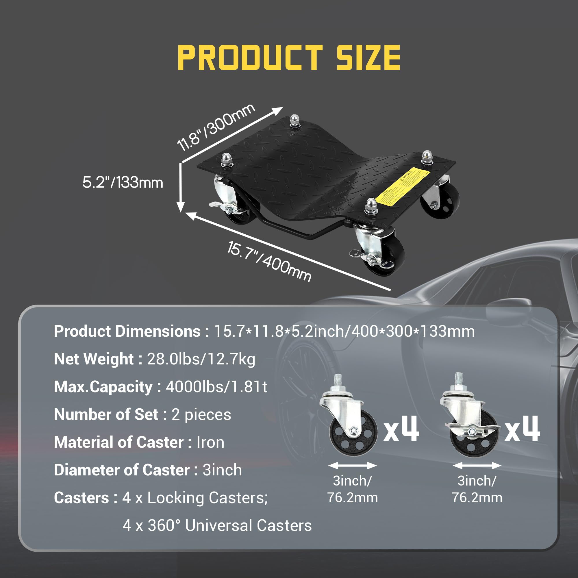 GarveeLife LMYQX-OALIUM1L2I8I Hand-Truck-Dollies - View #6