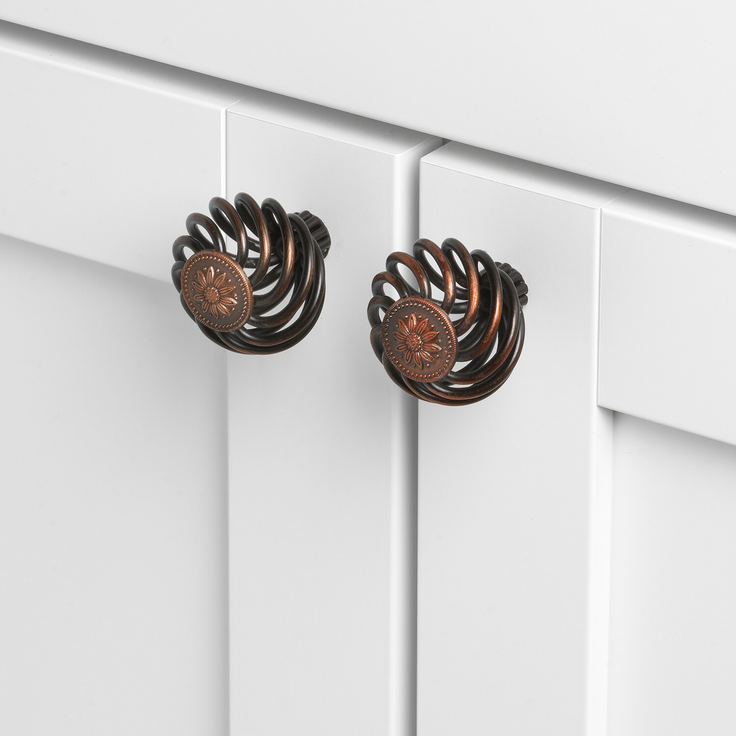 GlideRite Hardware 3072-F-ORB-10 Cabinet-Knobs - View #2