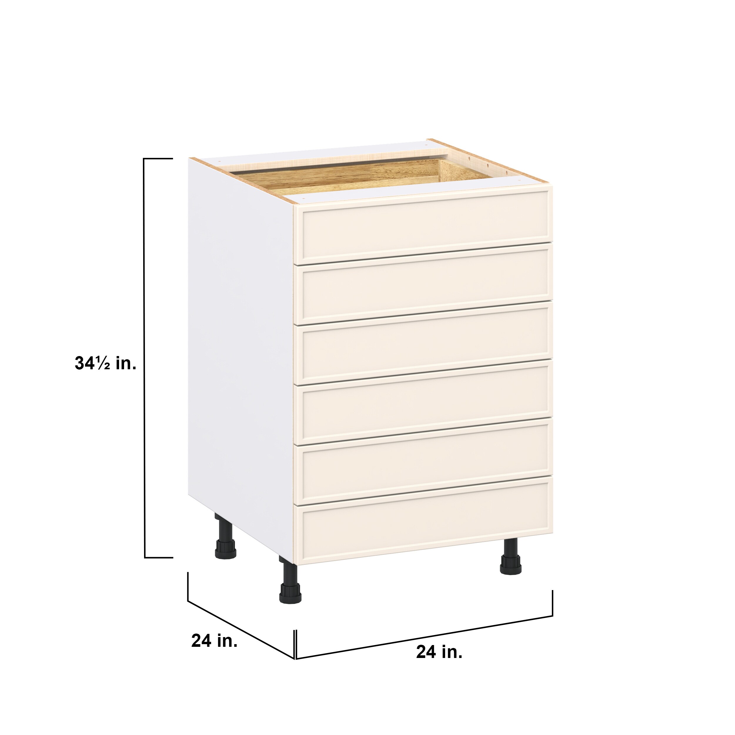 Hugo&Borg DSB6D24WD-CI Cabinets-Kitchen - View #4