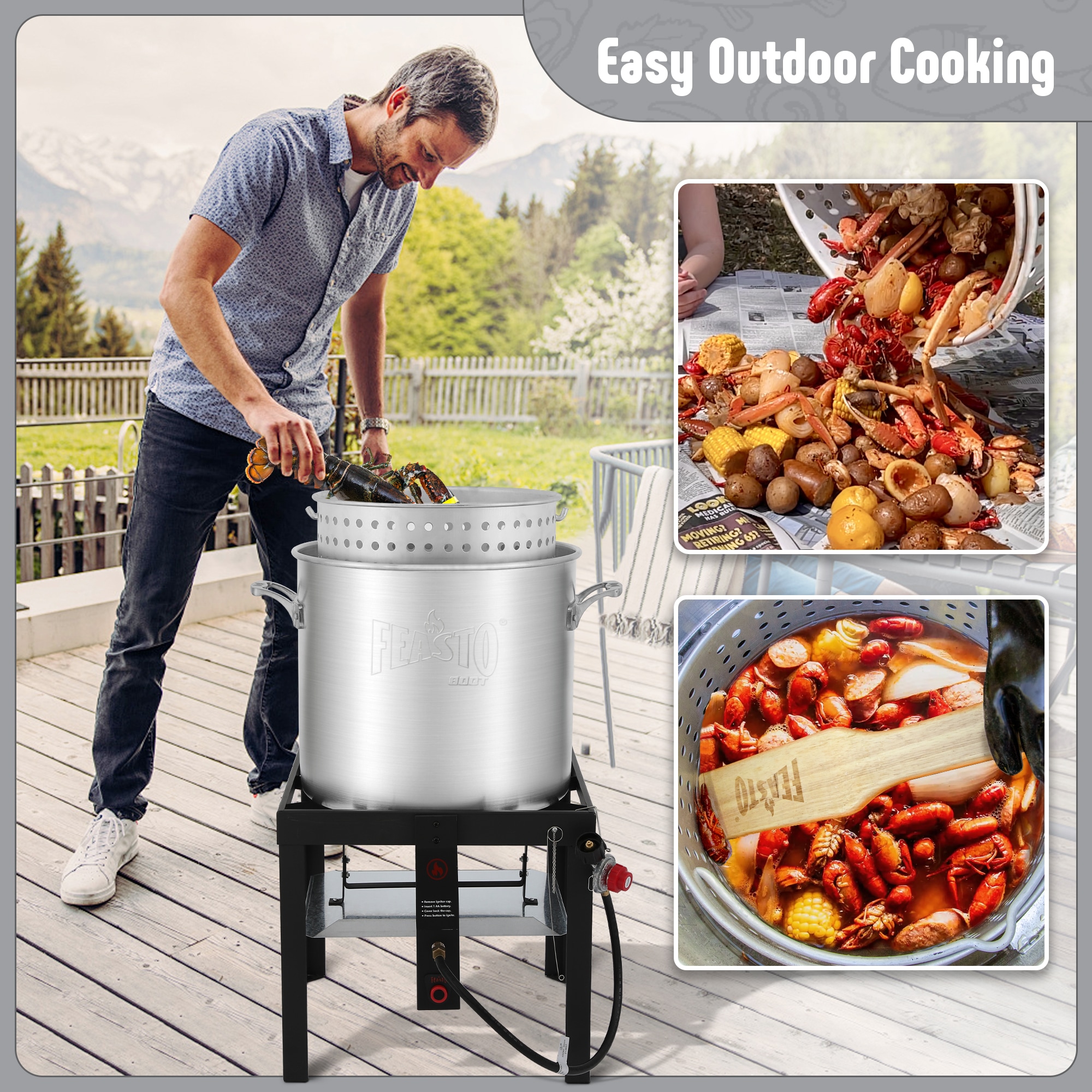 Feasto 11401 Outdoor-Burners-Stoves - View #6