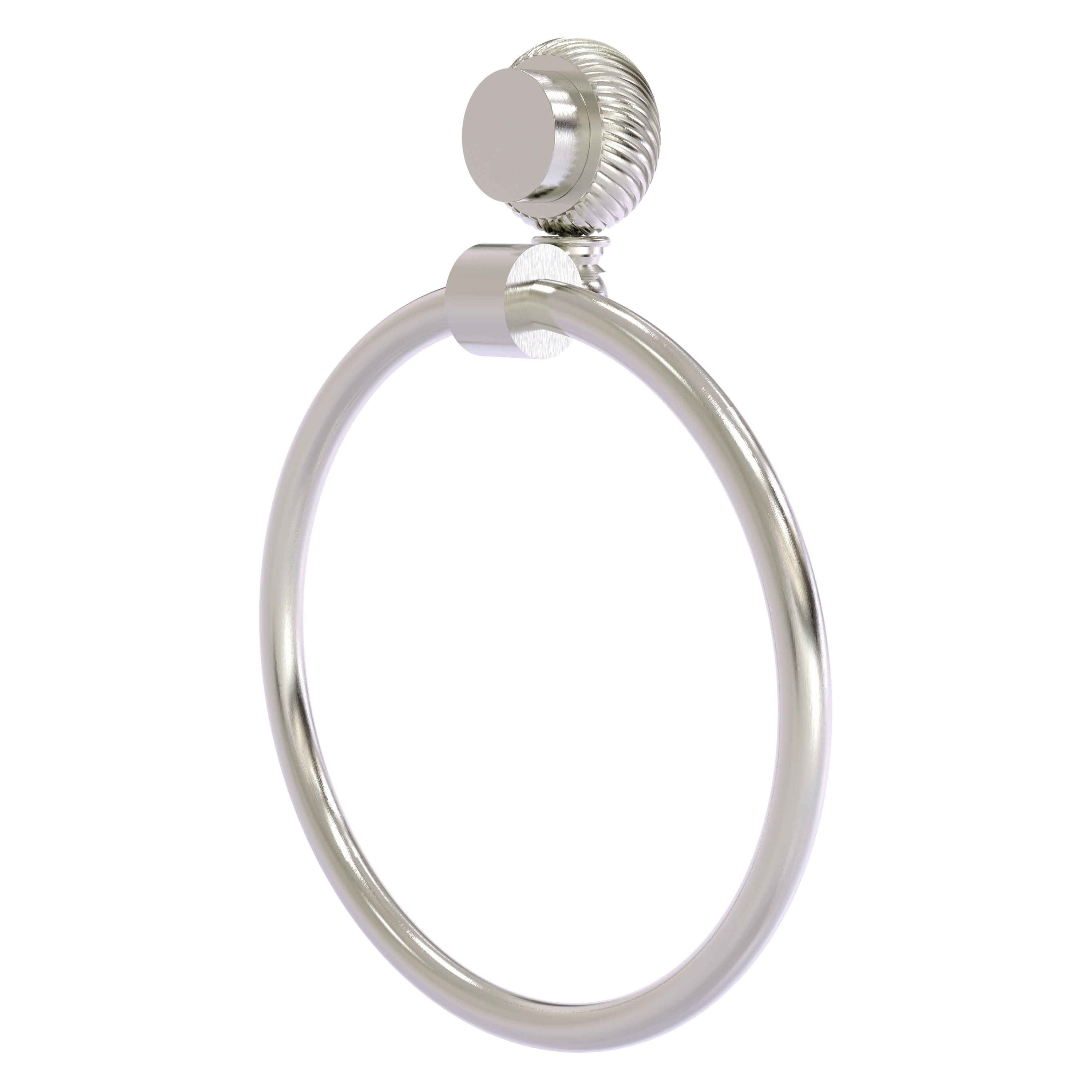 Allied Brass 416T-SN Venus Satin Nickel Wall mount Single Towel Ring