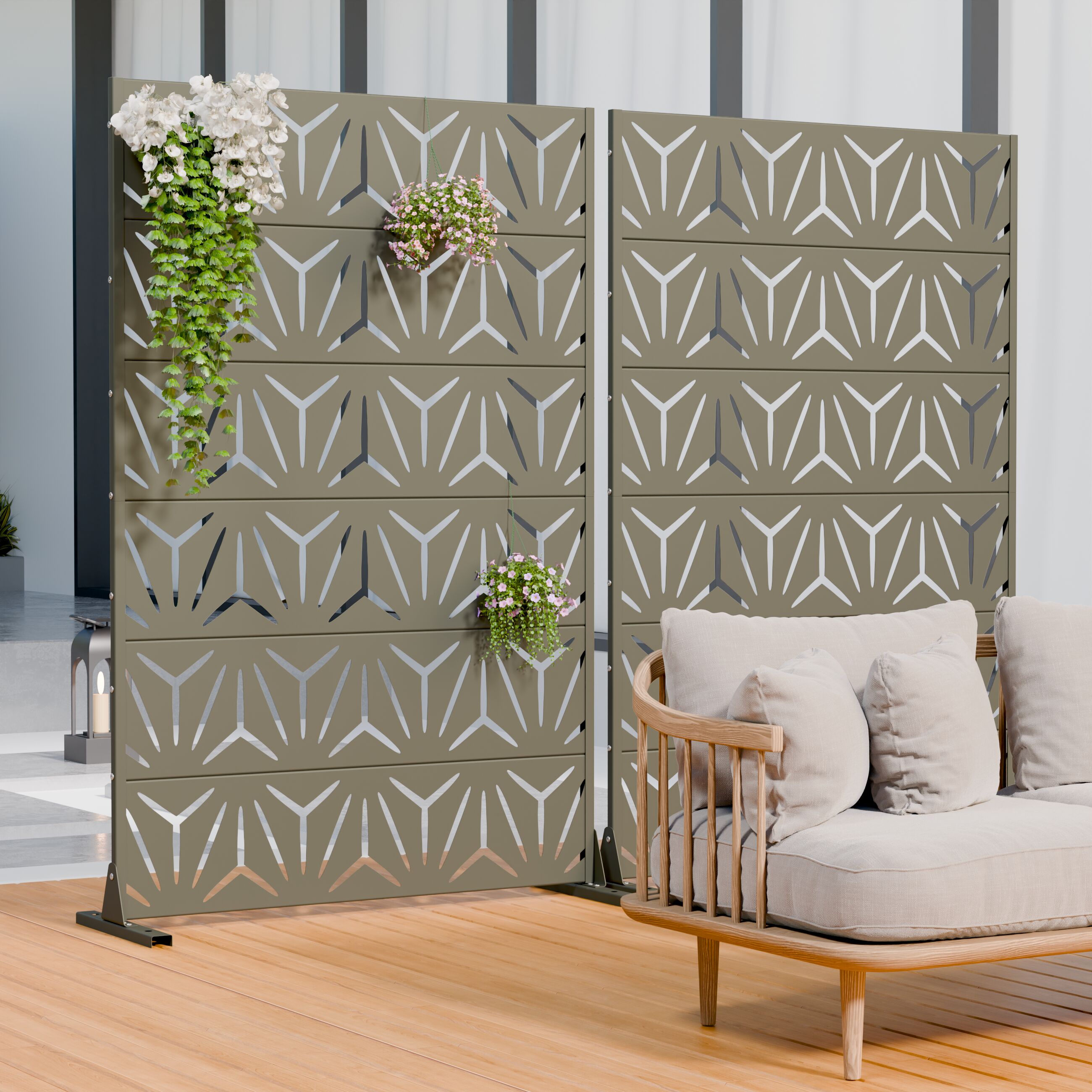 Dovelina LS0103-612912 Outdoor-Privacy-Screen - View #3