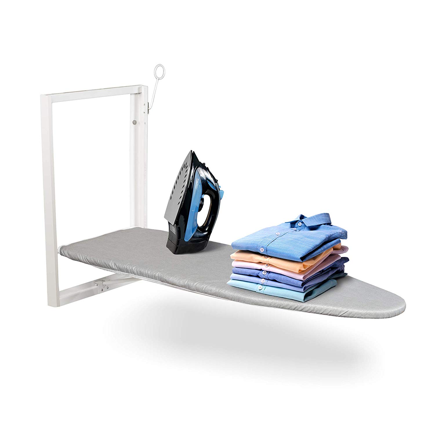 Smart Design Off-white Freestanding Countertop Ironing Board (30-in x 12-in  x 3.5-in) in the Ironing Boards, Covers & Accessories department at